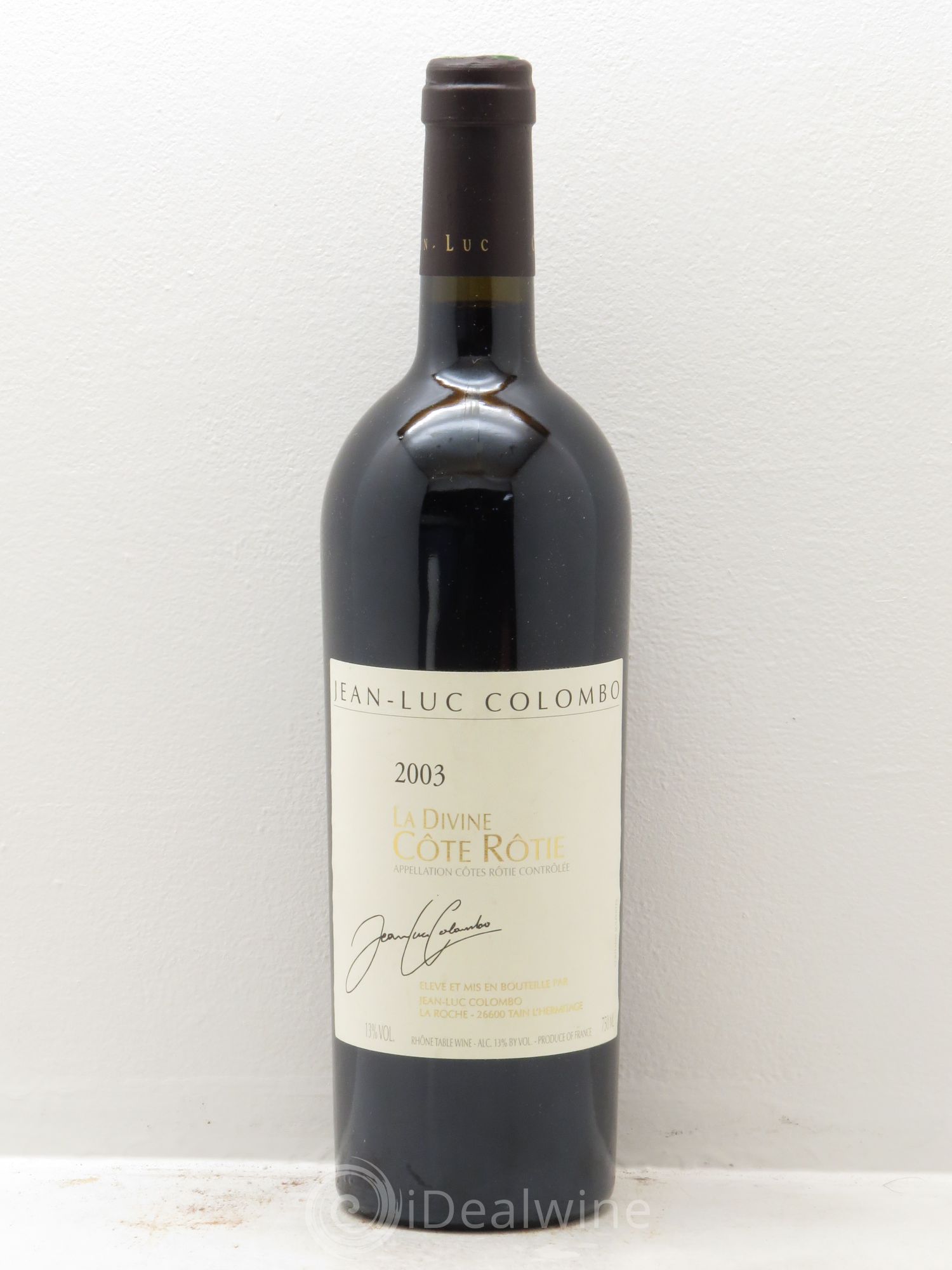 Côte-Rôtie La Divine Jean-Luc Colombo (sans prix de réserve) 2003 - Lot de 1 bouteille - 0