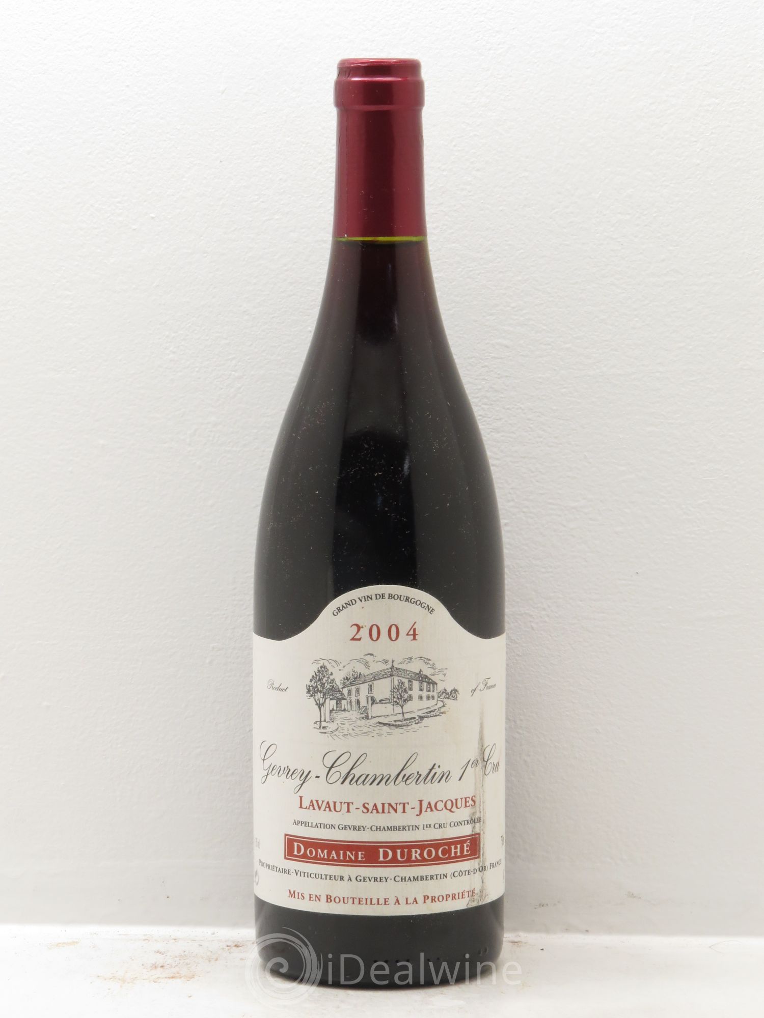 Gevrey-Chambertin 1er Cru Domaine Duroché (sans prix de réserve) 2004 - Posten von 1 Flasche - 0