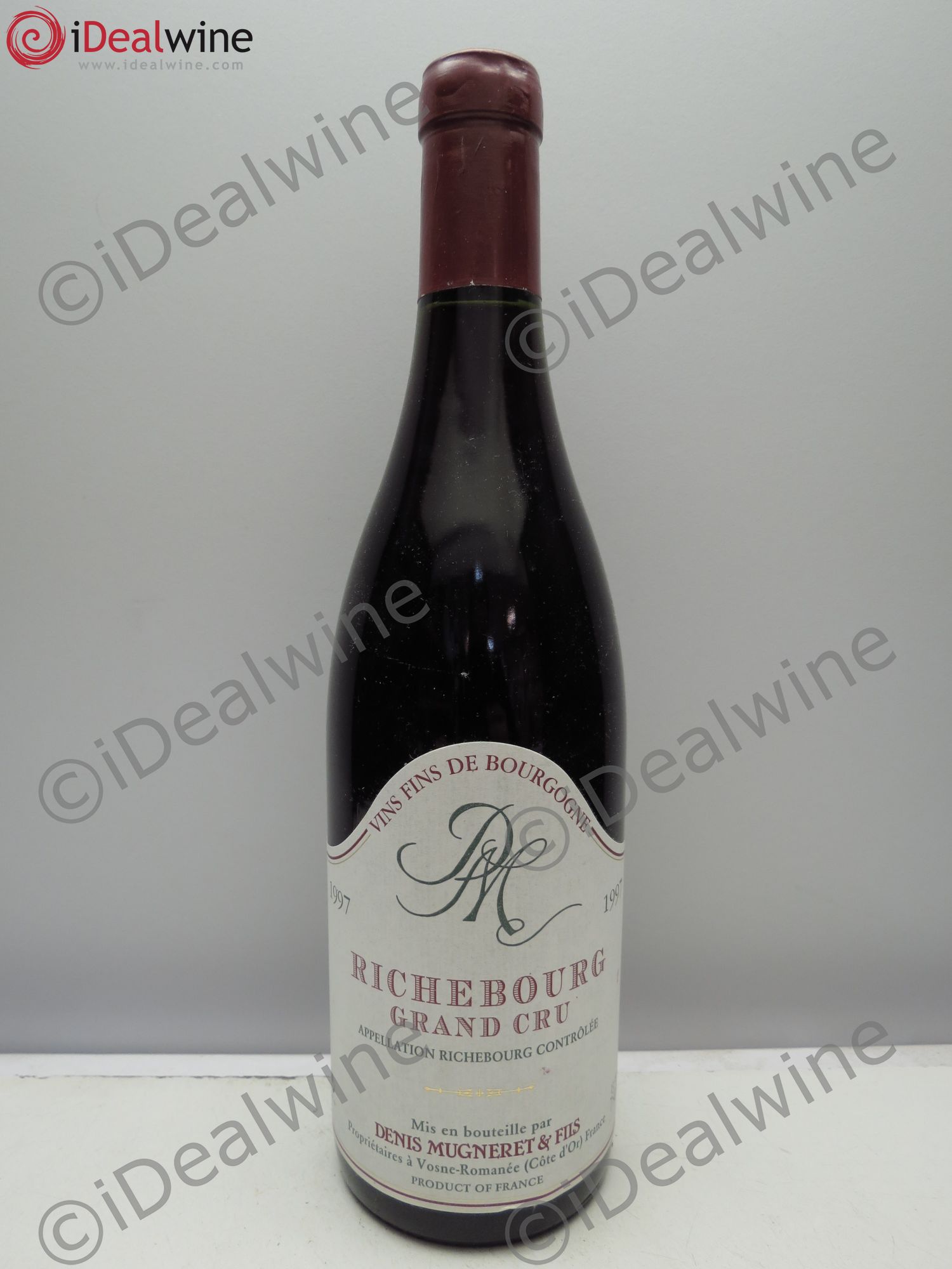 Richebourg Grand Cru D.Mugneret (sans prix de réserve / no reserve) 1997 - Lot of 1 bottle - 0
