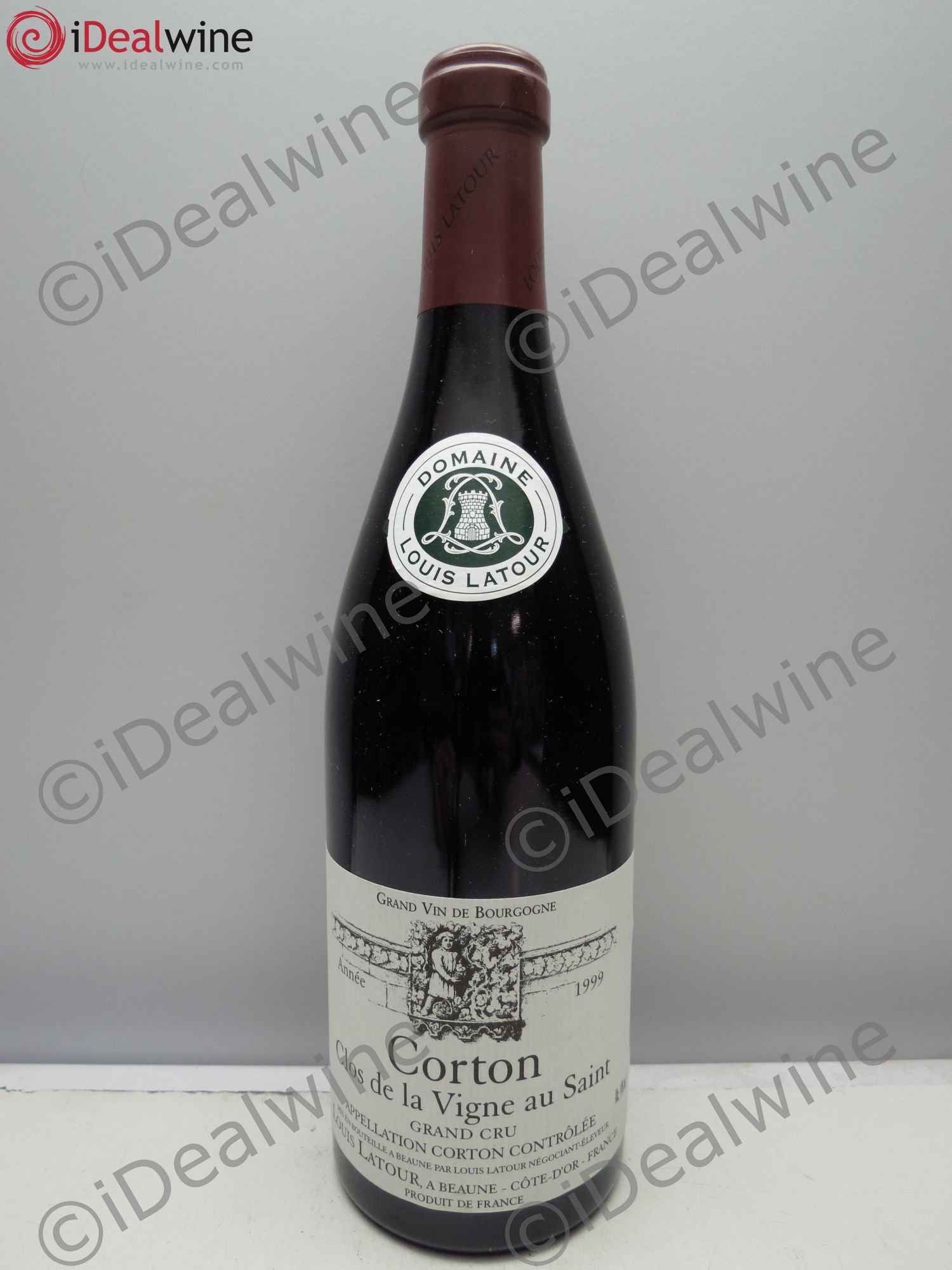 Corton Grand Cru Clos de la vigne au Saint Louis Latour (sans prix de réserve / no reserve) 1999 - Lotto di 1 bottiglia - 0