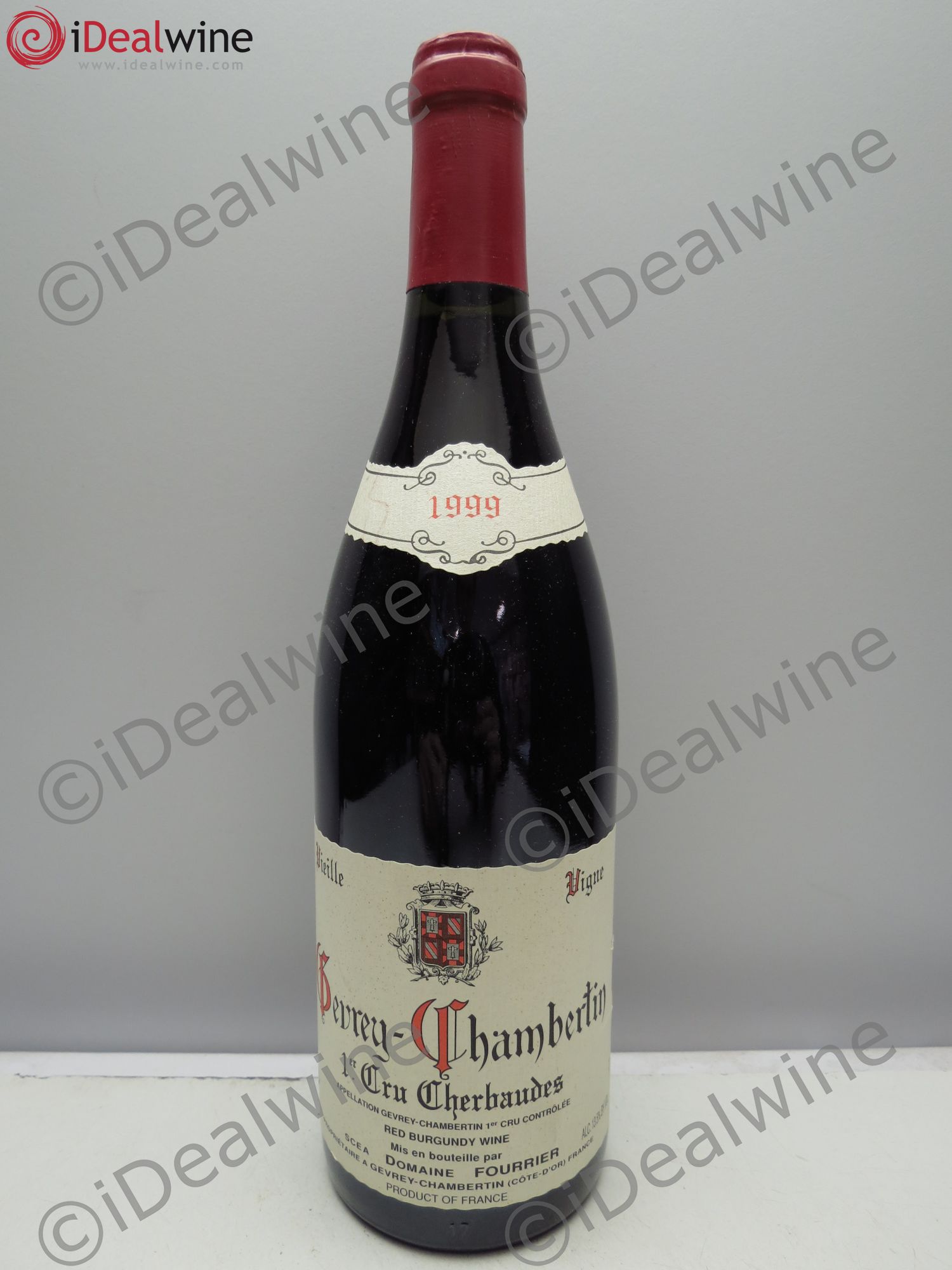 Gevrey-Chambertin 1er Cru Vieilles Vignes Domaine Fourrier (sans prix de réserve / no reserve) 1999 - Posten von 1 Flasche - 0