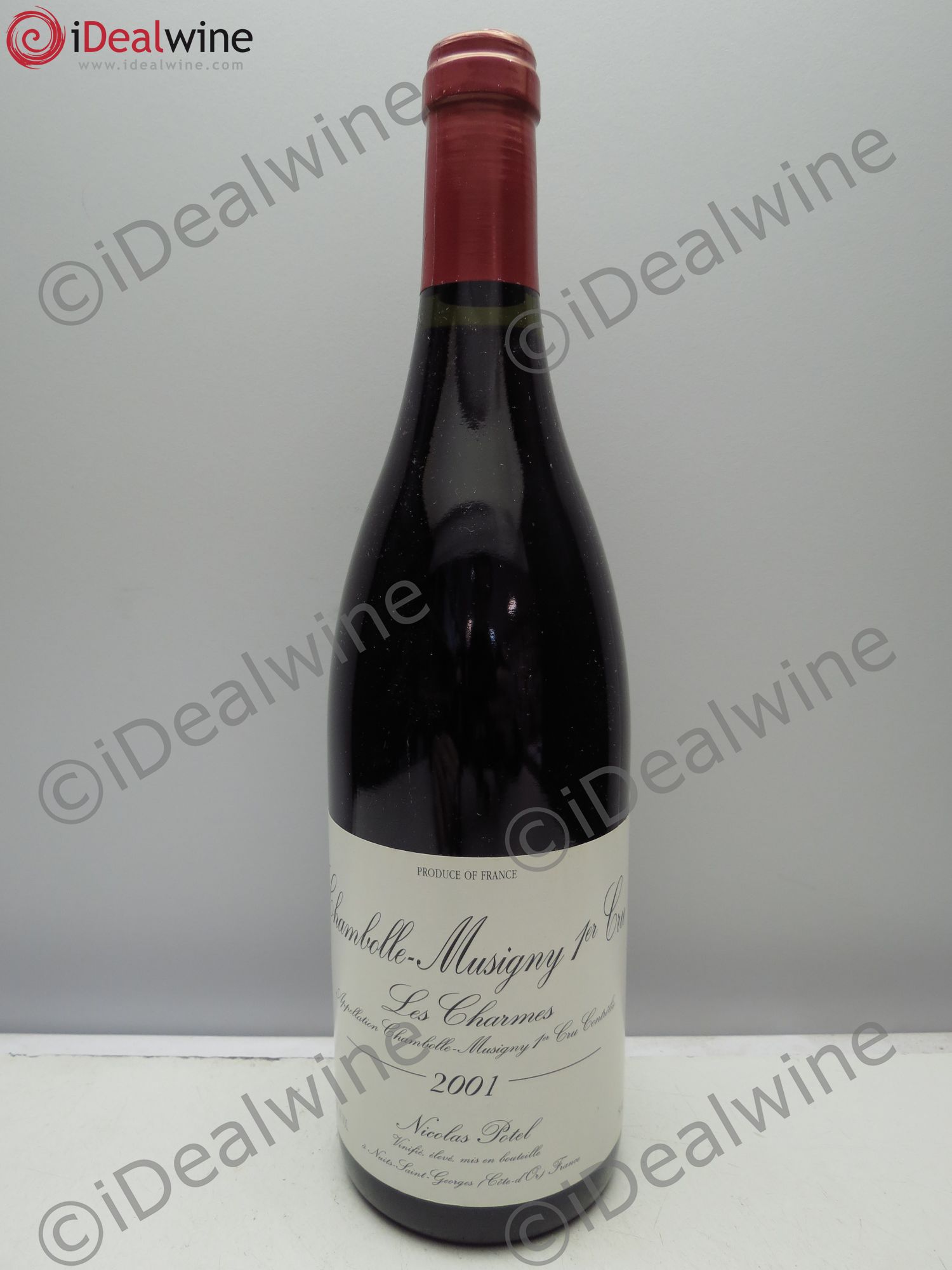 Chambolle-Musigny 1er Cru N.Potel (sans prix de réserve / no reserve) 2001 - Posten von 1 Flasche - 0