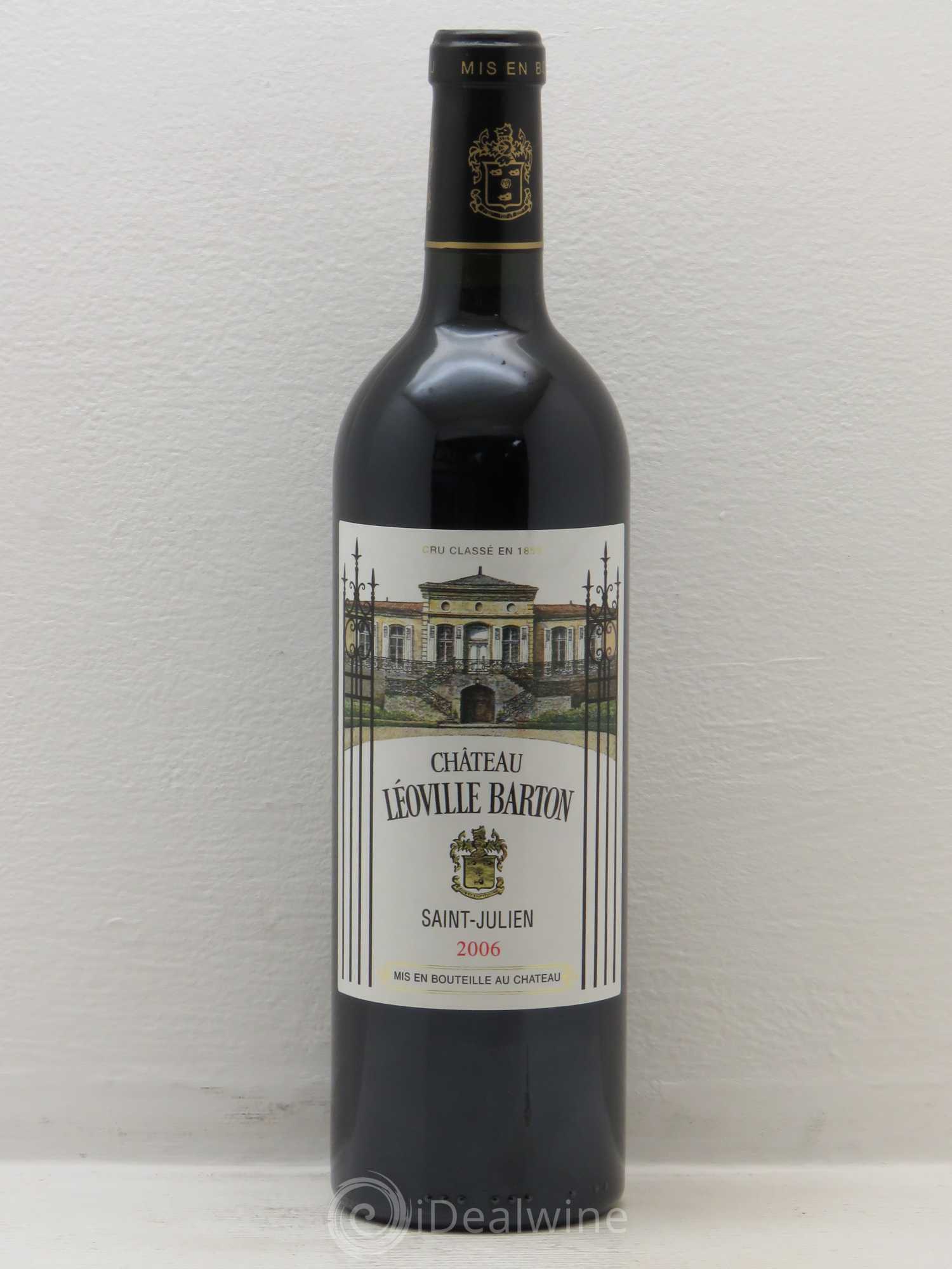 Château Léoville Barton 2ème Grand Cru Classé 2006 - Lot de 1 bouteille - 0