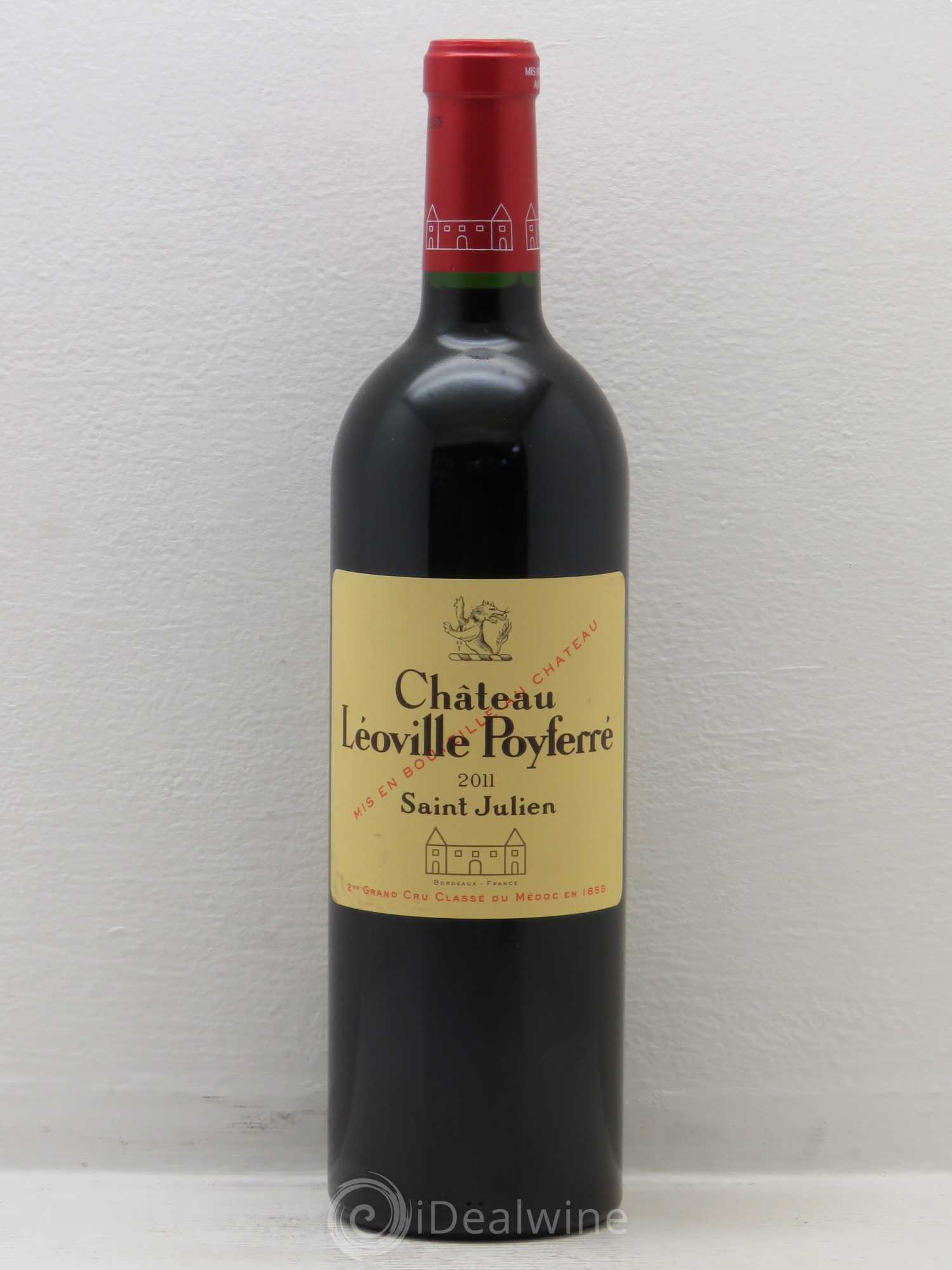 Château Léoville Poyferré 2ème Grand Cru Classé 2011 - Lot de 1 bouteille - 0