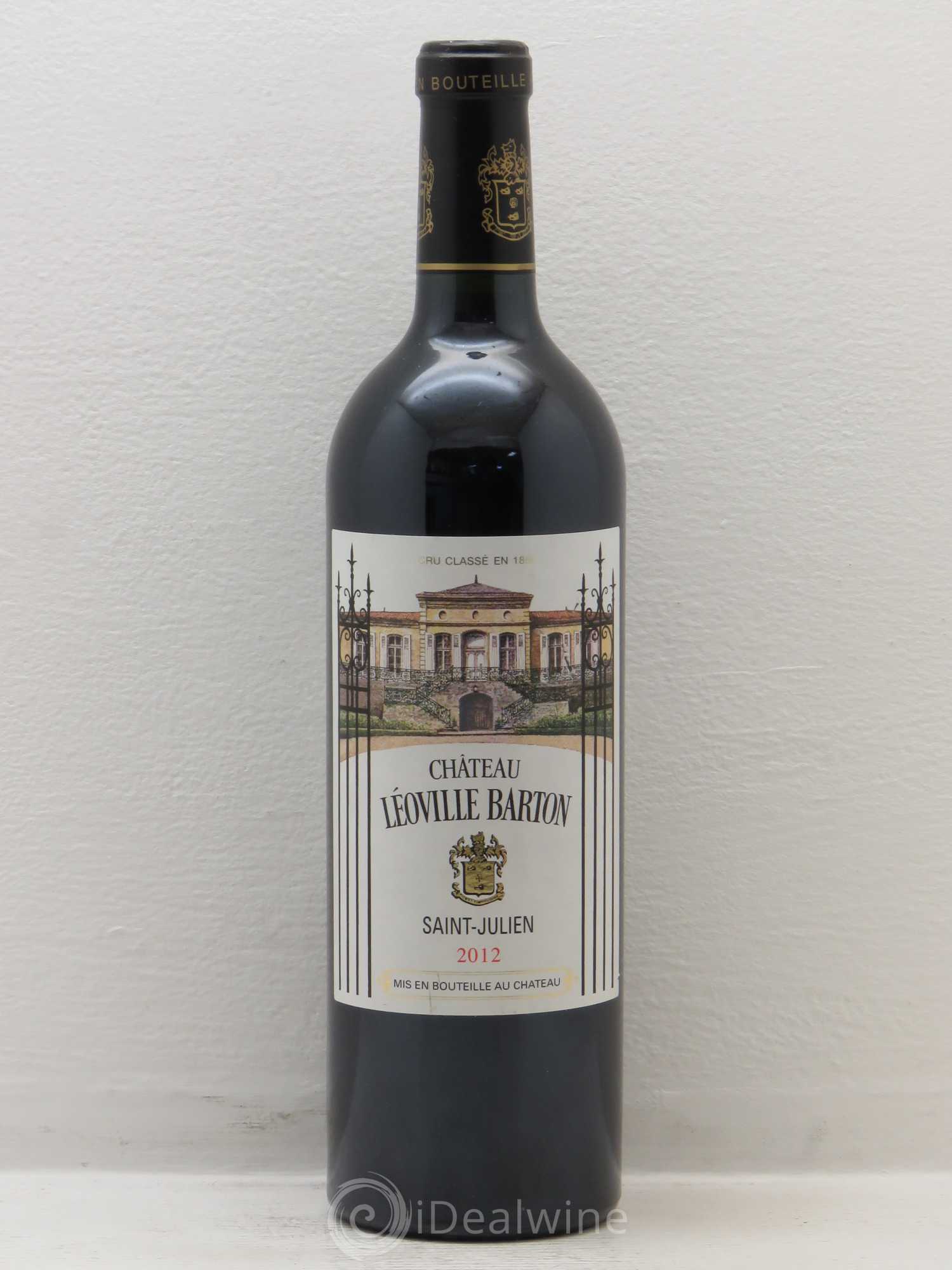 Château Léoville Barton 2ème Grand Cru Classé 2012 - Lot de 1 bouteille - 0