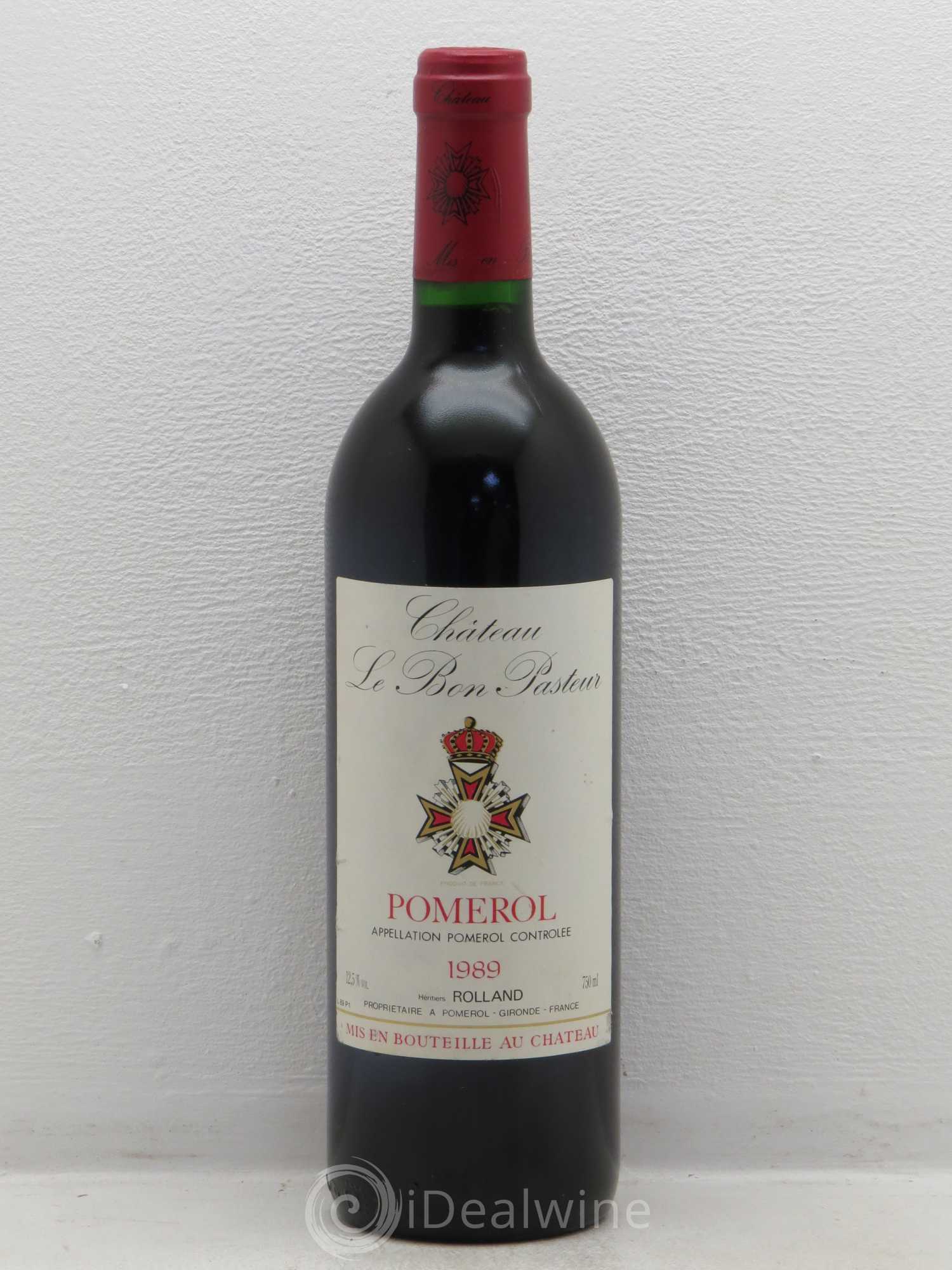 Château le Bon Pasteur 1989 - Lot de 1 bouteille - 0