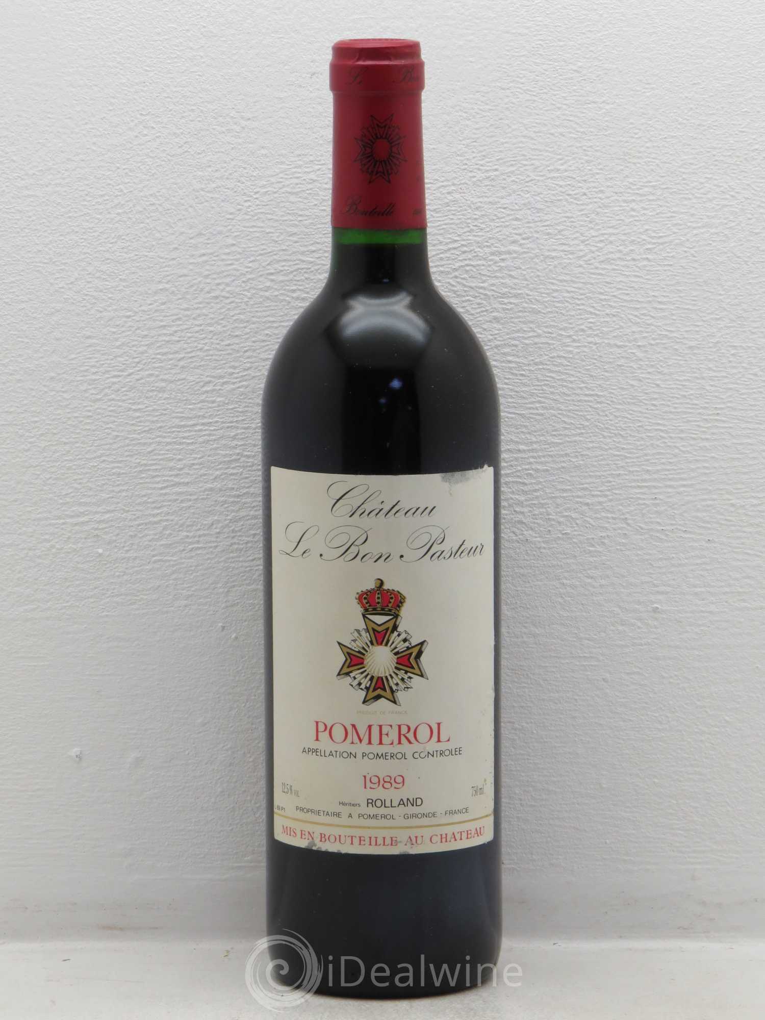 Château le Bon Pasteur 1989 - Lot de 1 bouteille - 0