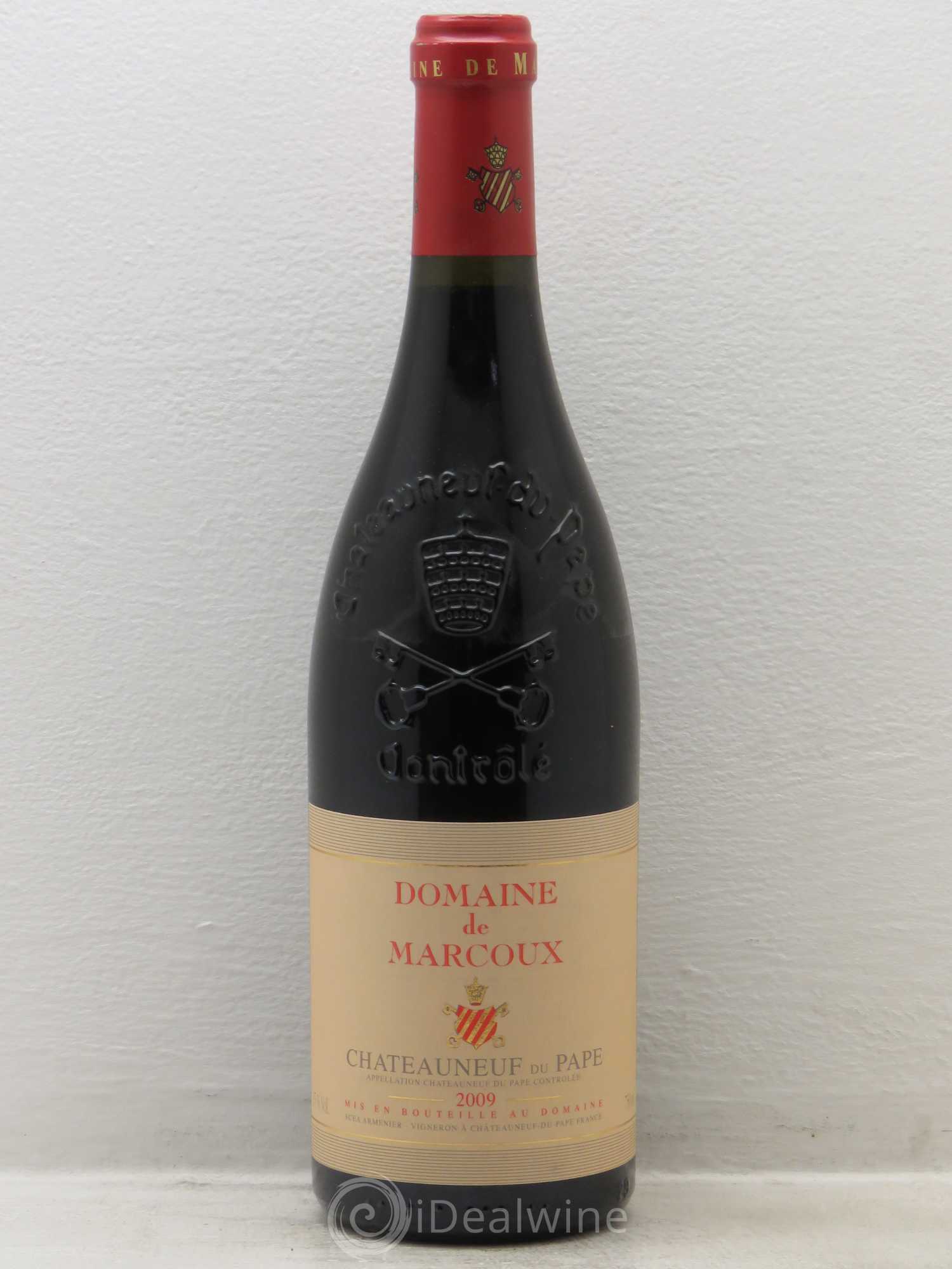 Châteauneuf-du-Pape Marcoux (Domaine de) 2009 - Lot de 1 bouteille - 0