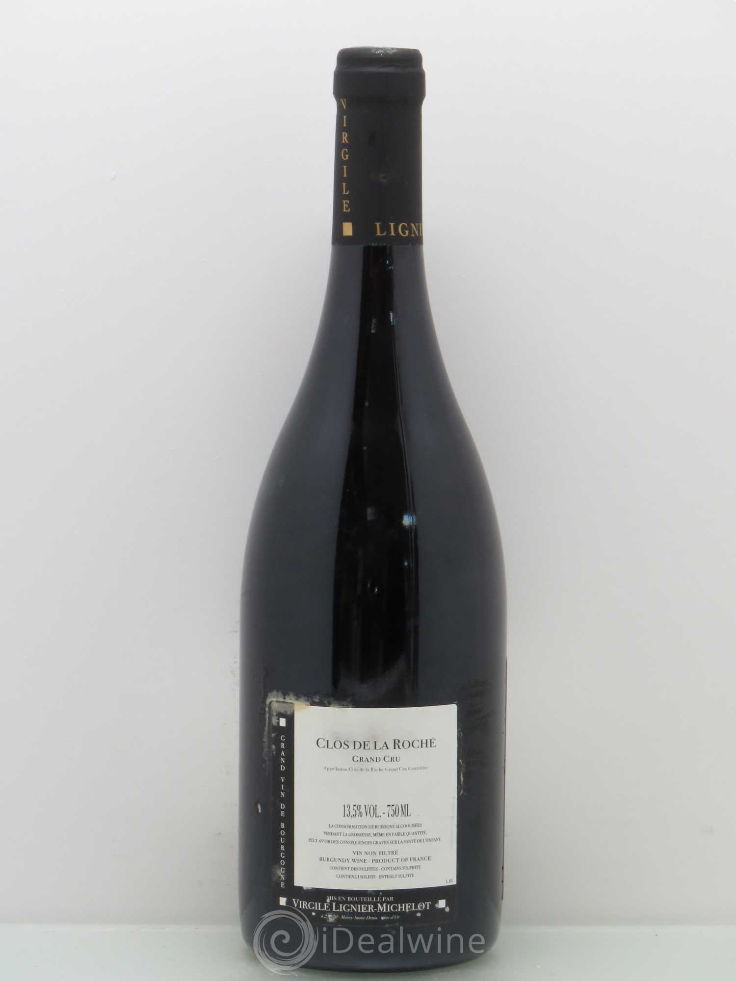 Clos de la Roche Grand Cru Lignier-Michelot (Domaine) 2008 - Lot de 1 bouteille - 1