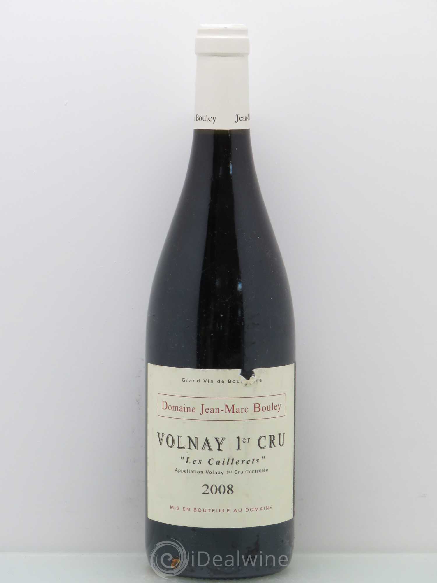 Volnay 1er Cru Les Caillerets - Jean Marc Bouley (sans prix de réserve) 2008 - Posten von 1 Flasche - 0
