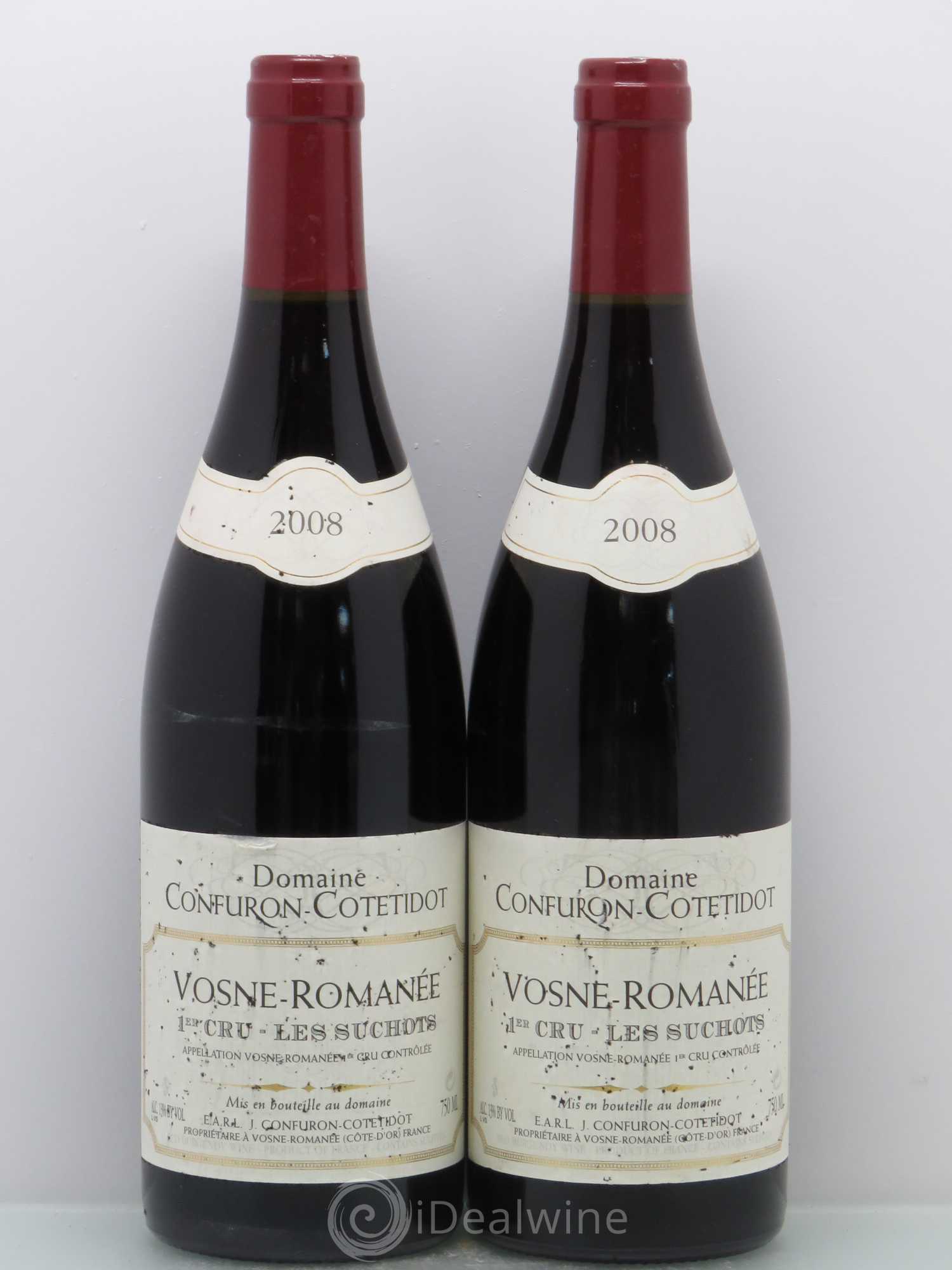 Vosne-Romanée 1er Cru Les Suchots Confuron-Cotetidot 2008 - Lot de 2 bouteilles - 0
