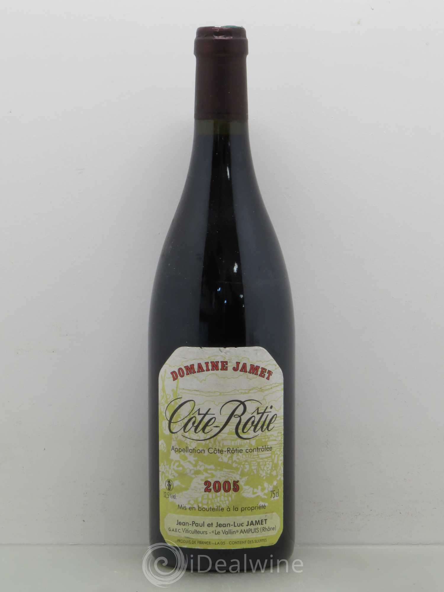 Côte-Rôtie Jamet (Domaine) 2005 - Lot de 1 bouteille - 0