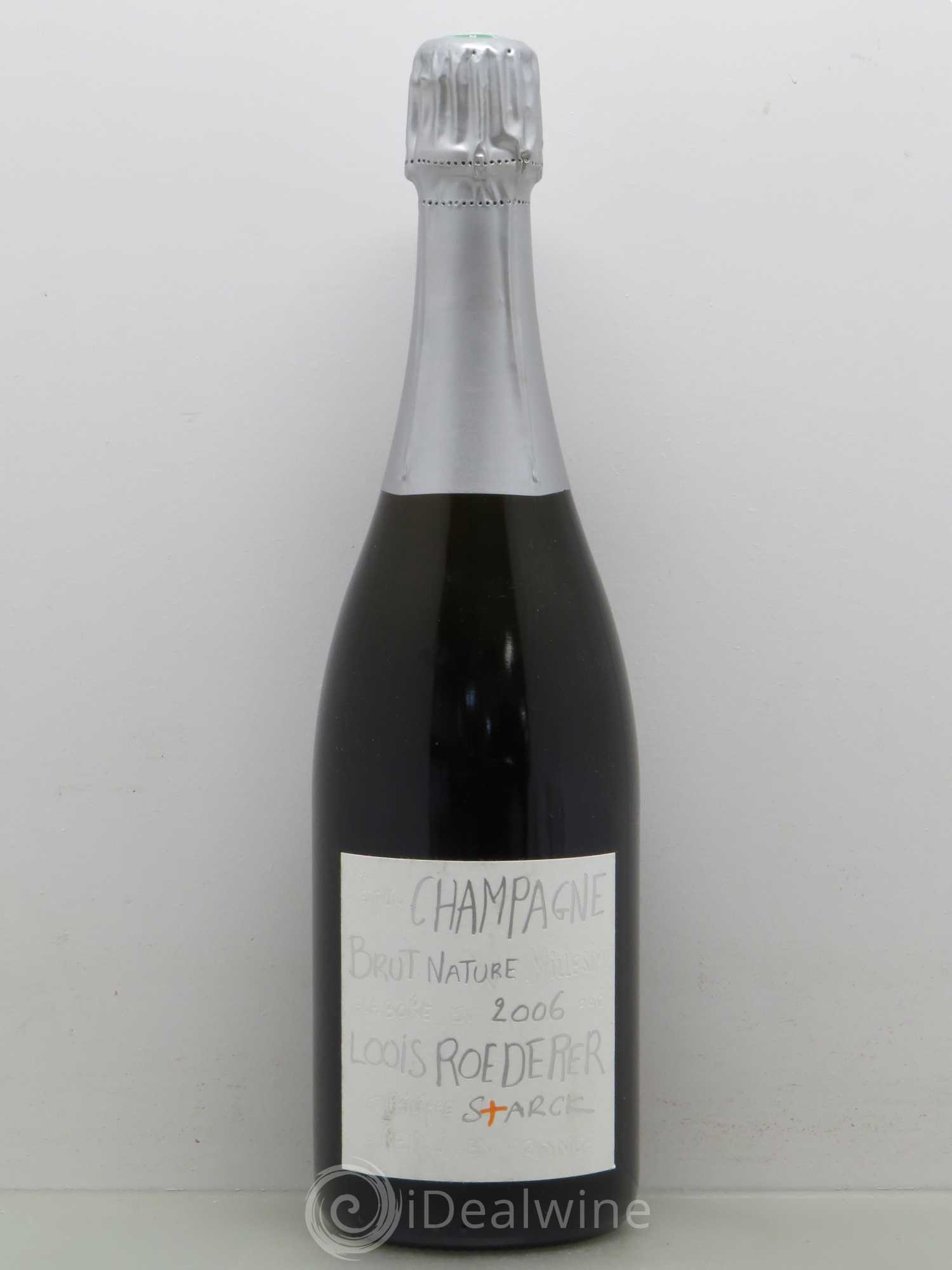 Millésimé Brut Louis Roederer Brut Nature Cuvée Starck 2006 - Posten von 1 Flasche - 0