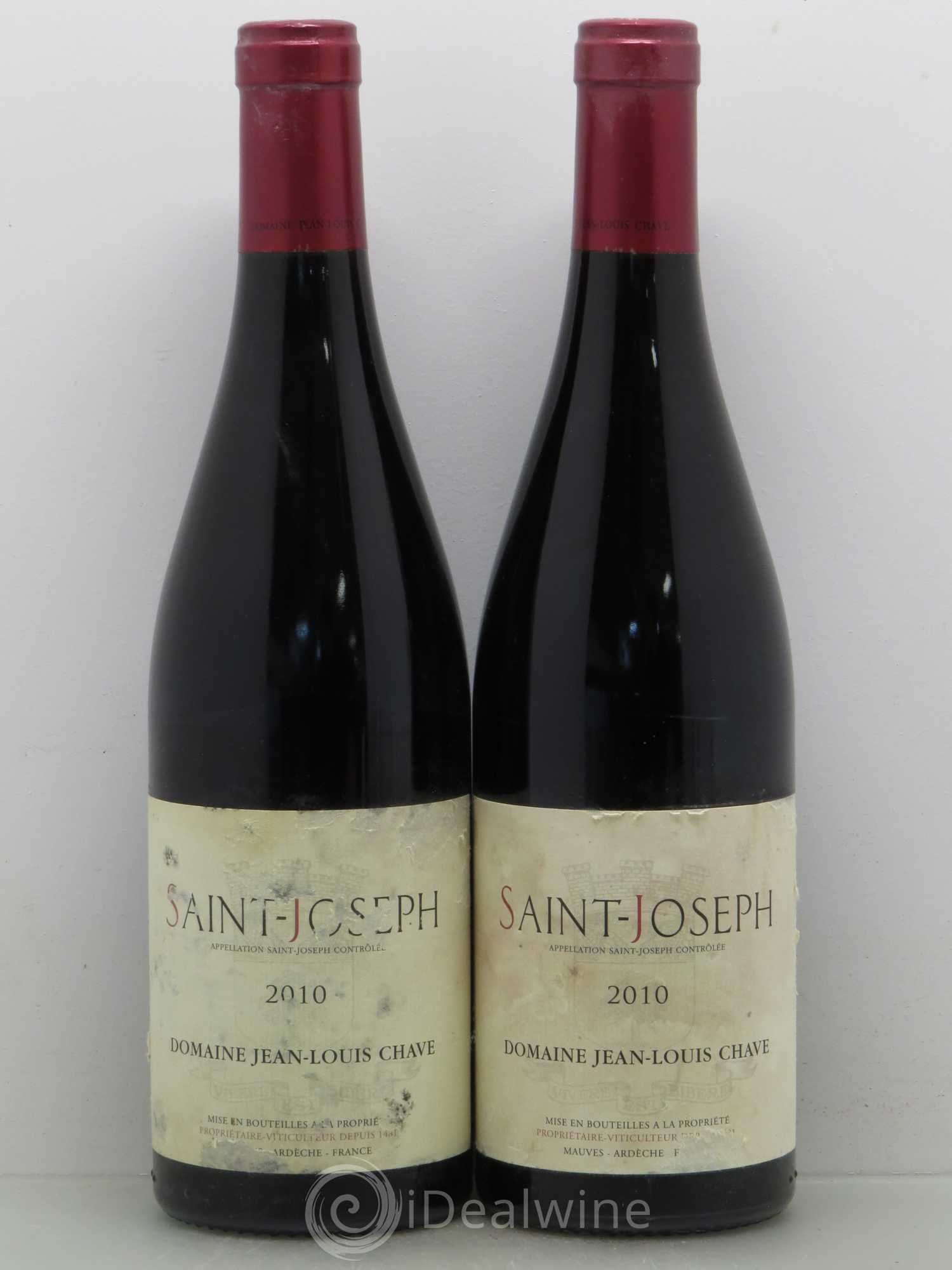 Saint-Joseph Jean-Louis Chave 2010 - Lot de 2 bouteilles - 0