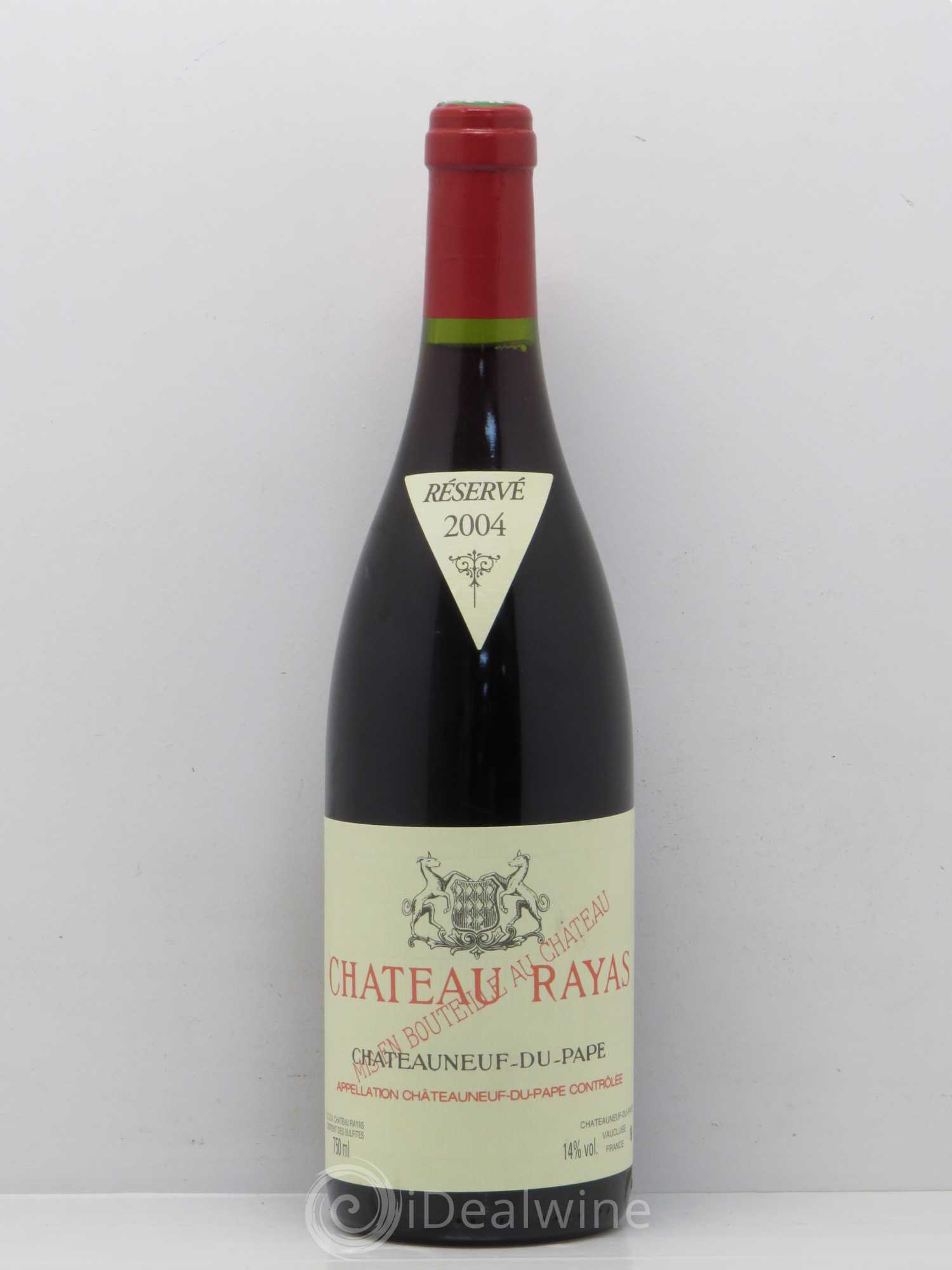 Châteauneuf-du-Pape Château Rayas Emmanuel Reynaud 2004 - Lot de 1 bouteille - 0