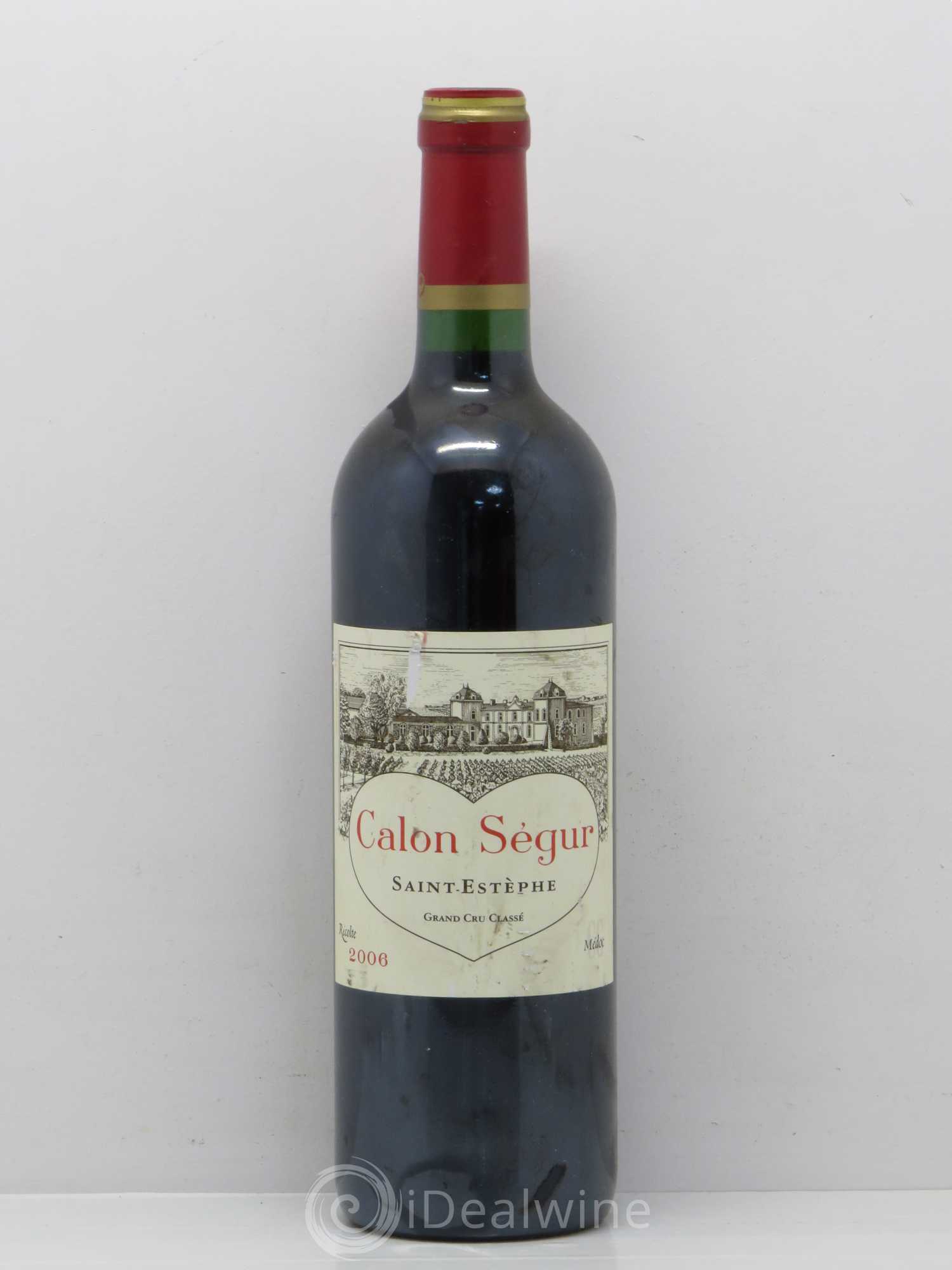 Château Calon Ségur 3ème Grand Cru Classé 2006 - Lot de 1 bouteille - 0