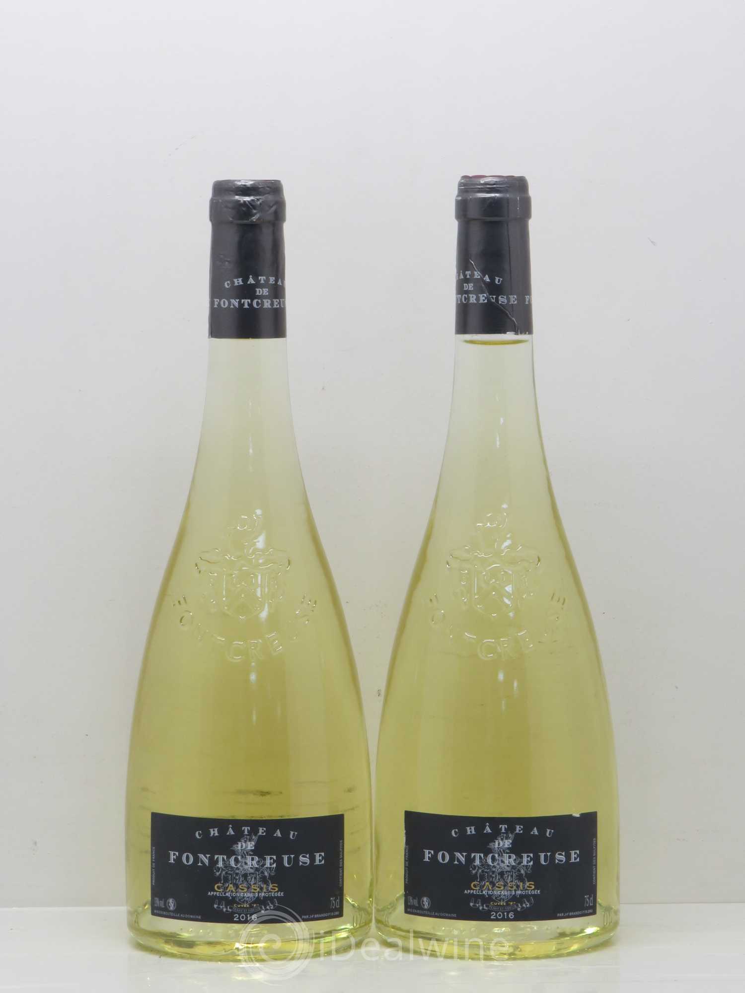 Cassis Fontcreuse (sans prix de réserve) 2016 - Posten von 2 Flaschen - 0