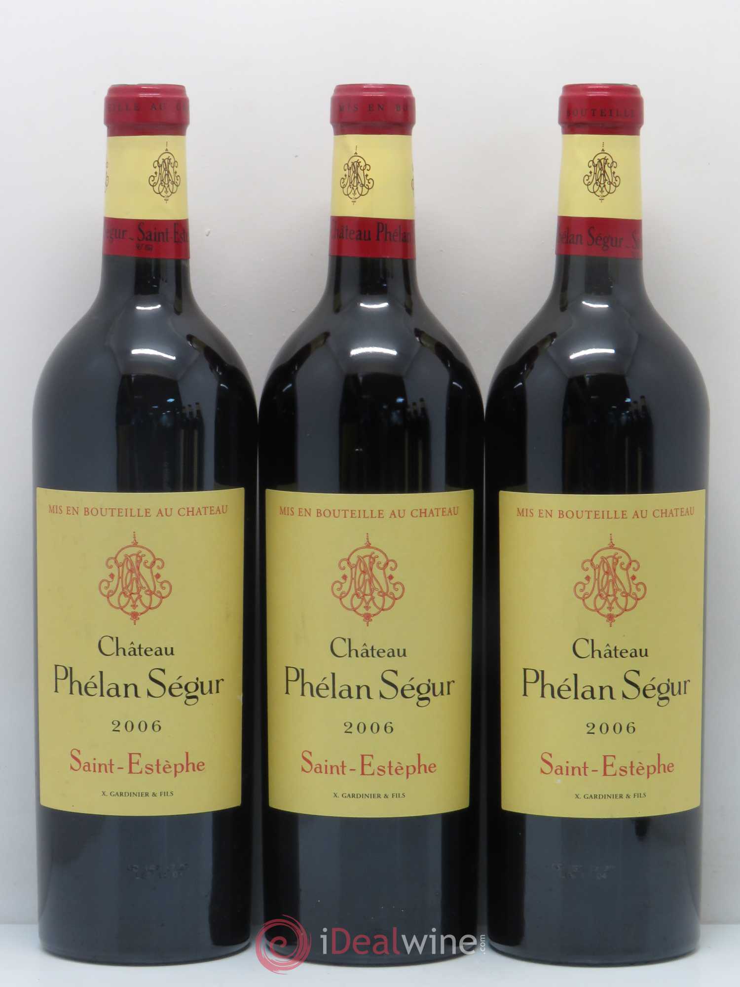 Château Phélan Ségur 2006 - Lot de 6 bouteilles - 1