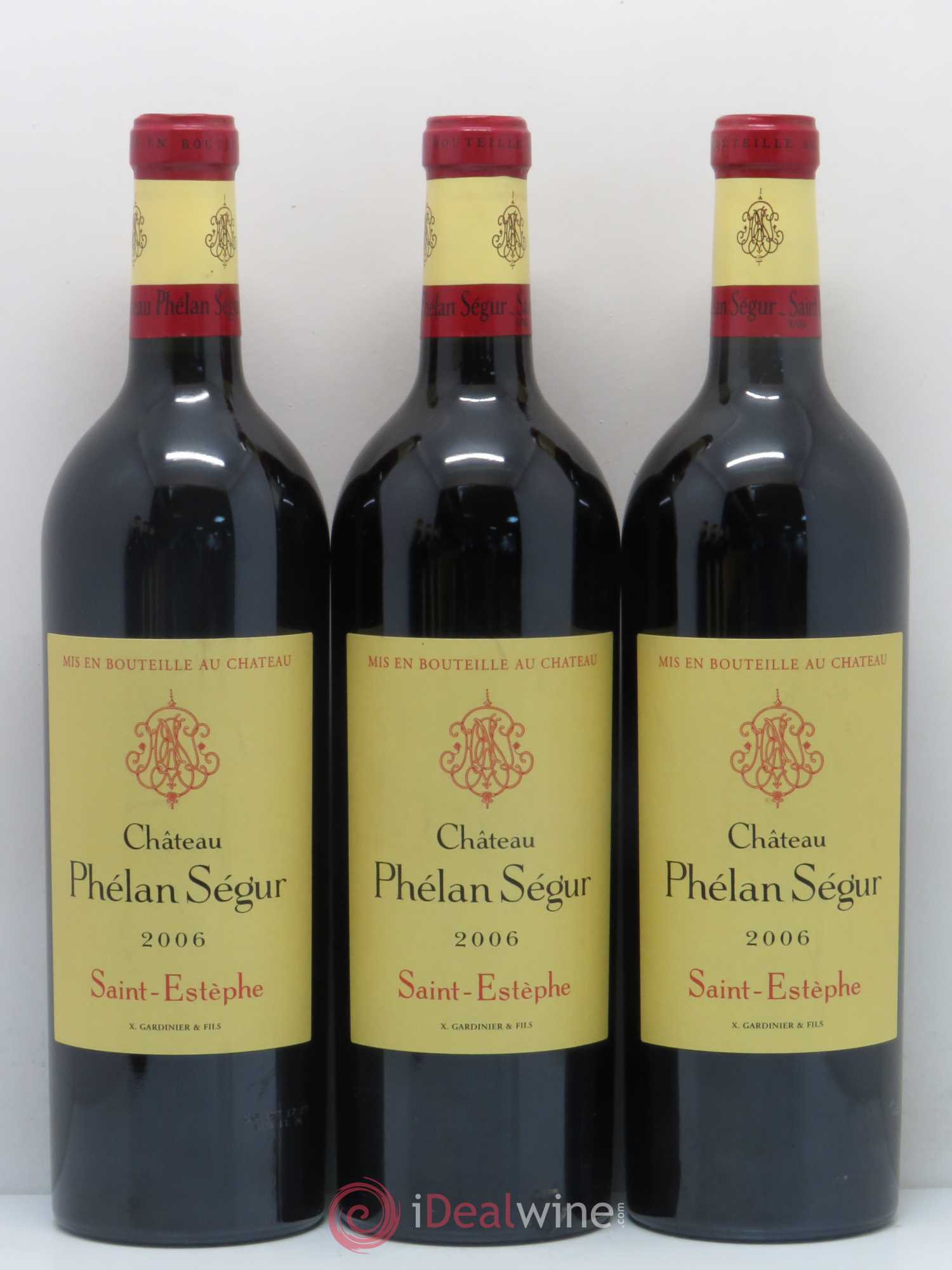 Château Phélan Ségur 2006 - Lot de 6 bouteilles - 2