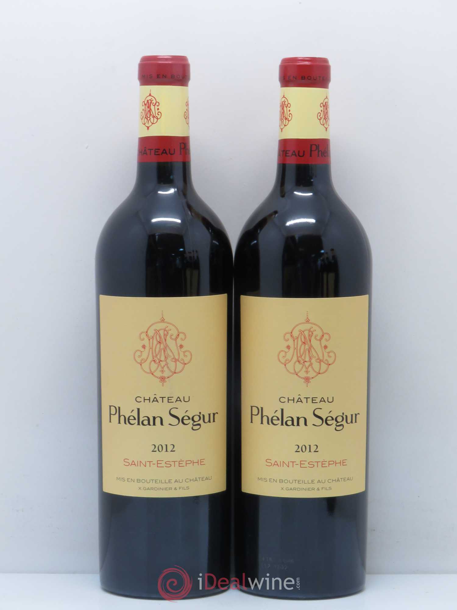 Château Phélan Ségur 2012 - Lot de 5 bouteilles - 2