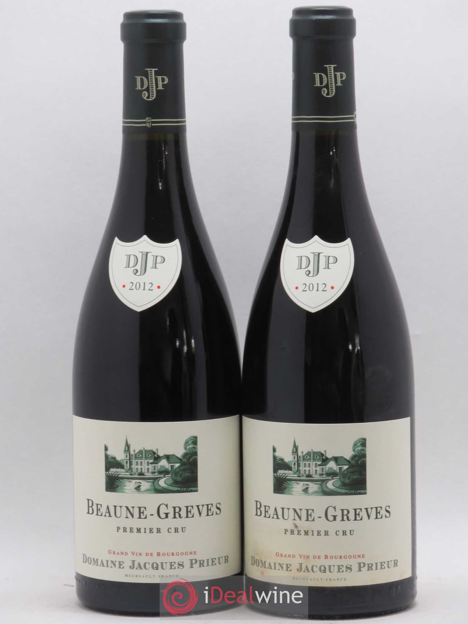 Beaune 1er Cru Grèves Jacques Prieur (Domaine) 2012 - Lot de 2 bouteilles - 0
