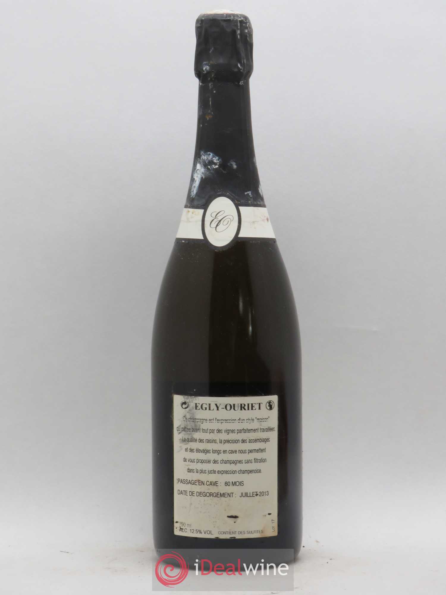 Blanc de Noirs Vieilles Vignes Egly-Ouriet Grand Cru - Lot de 1 bouteille - 1