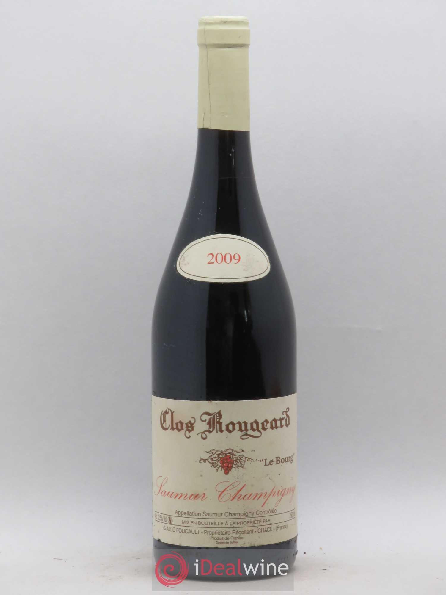 Saumur-Champigny Le Bourg Clos Rougeard 2009 - Lot de 1 bouteille - 0