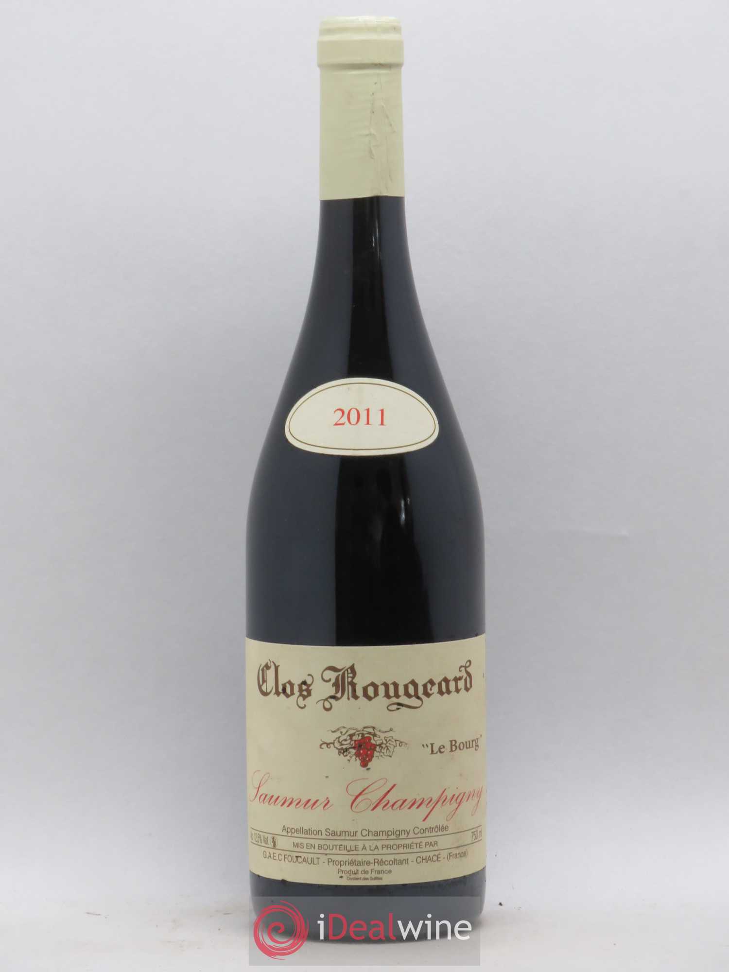 Saumur-Champigny Le Bourg Clos Rougeard 2011 - Lot de 1 bouteille - 0