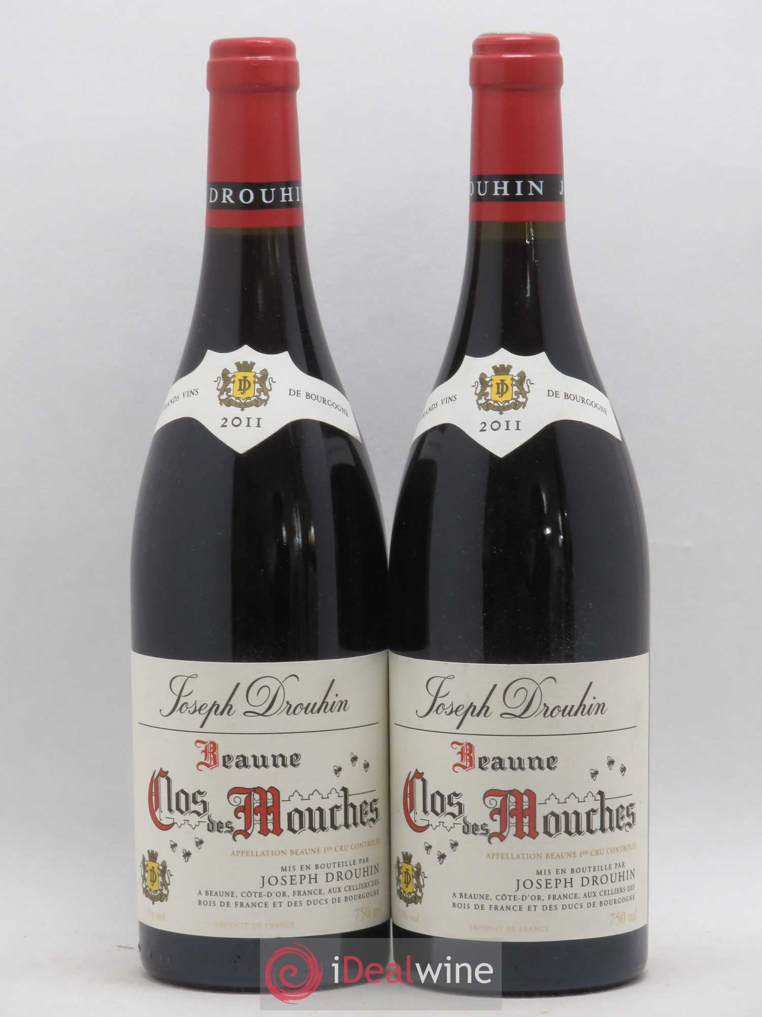 Beaune 1er Cru Clos des Mouches Joseph Drouhin 2011 - Lot de 2 bouteilles - 0