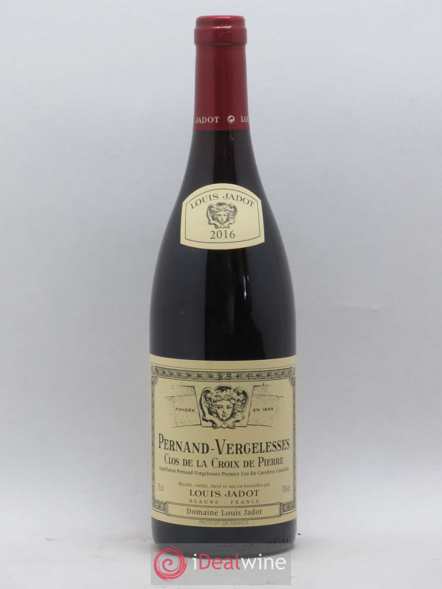 Pernand-Vergelesses 1er Cru En Caradeux Clos de la Croix de Pierre Héritiers Louis Jadot (Domaine des) - Louis Jadot 2016 - Lot de 1 bouteille - 0