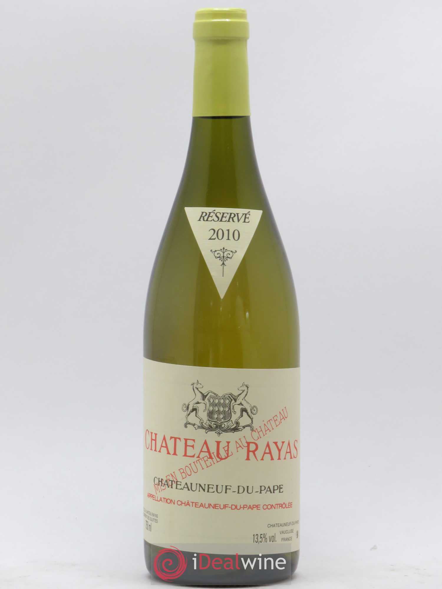 Châteauneuf-du-Pape Château Rayas Emmanuel Reynaud 2010 - Lot de 1 bouteille - 0