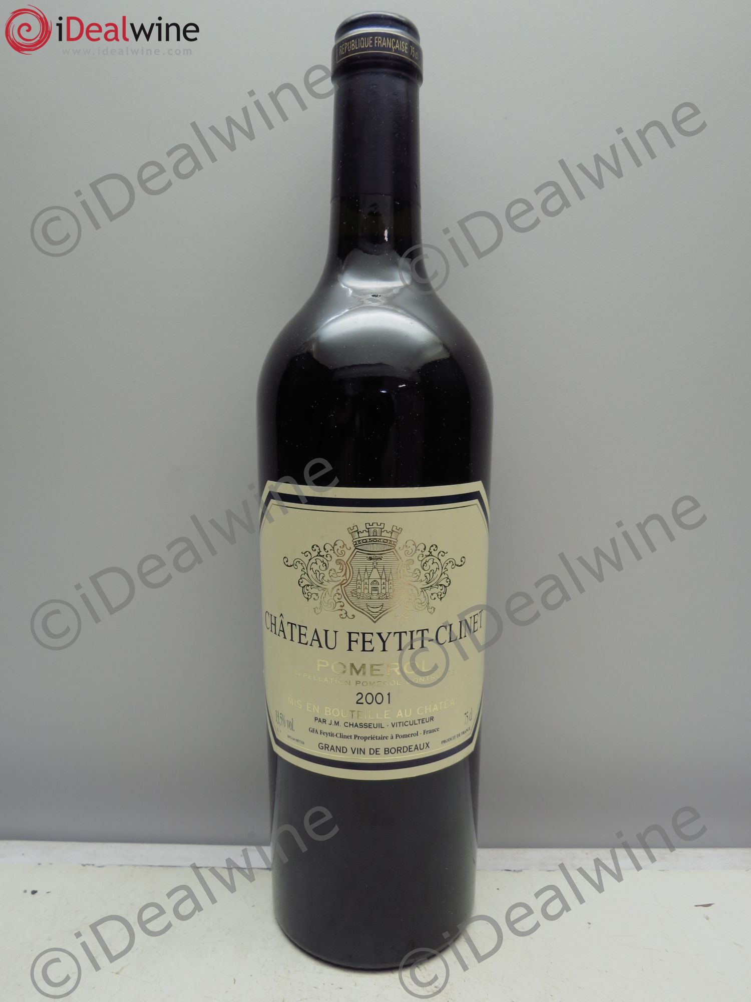 Château Feytit-Clinet 2001 - Lot de 1 bouteille - 0