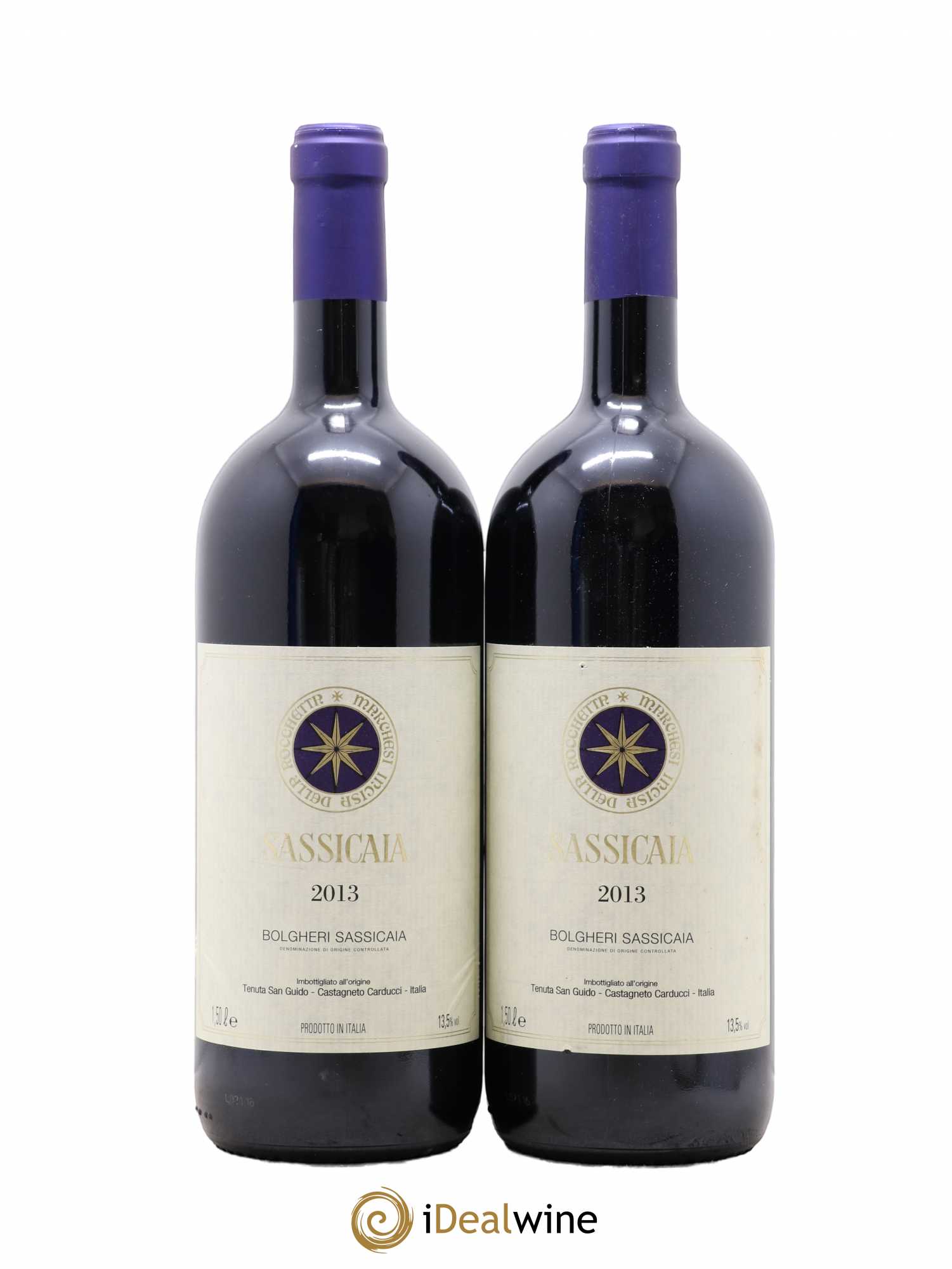 Bolgheri DOC Sassicaia Tenuta San Guido 2013 - Lot de 2 magnums - 0