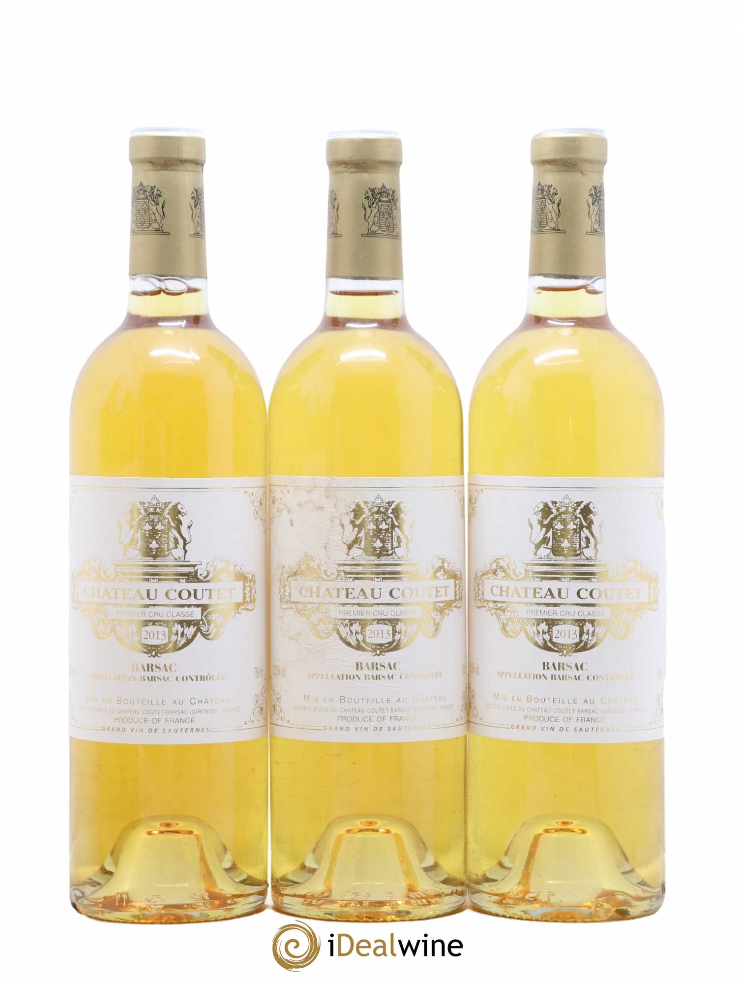 Château Coutet 1er Grand Cru Classé 2013 - Lotto di 6 bottiglie - 1