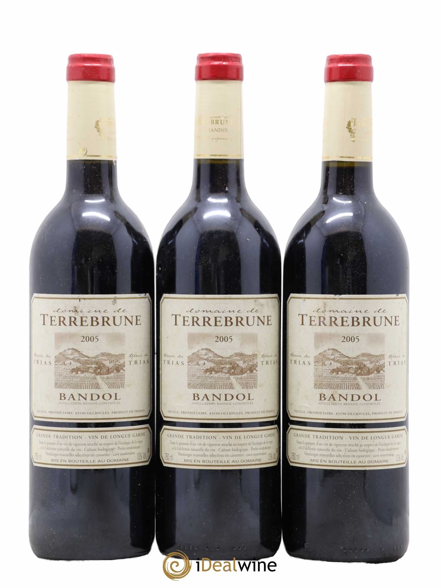 Bandol Terrebrune (Domaine de) 2005 - Lot de 3 bouteilles - 0