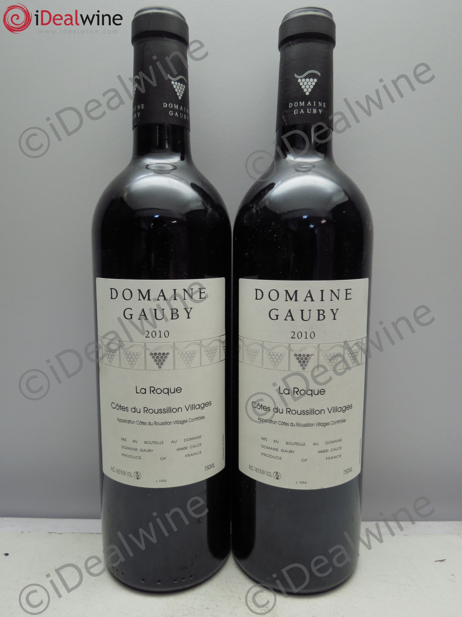 Côtes du Roussillon la Roque Gauby 2010 - Lot of 2 bottles - 0