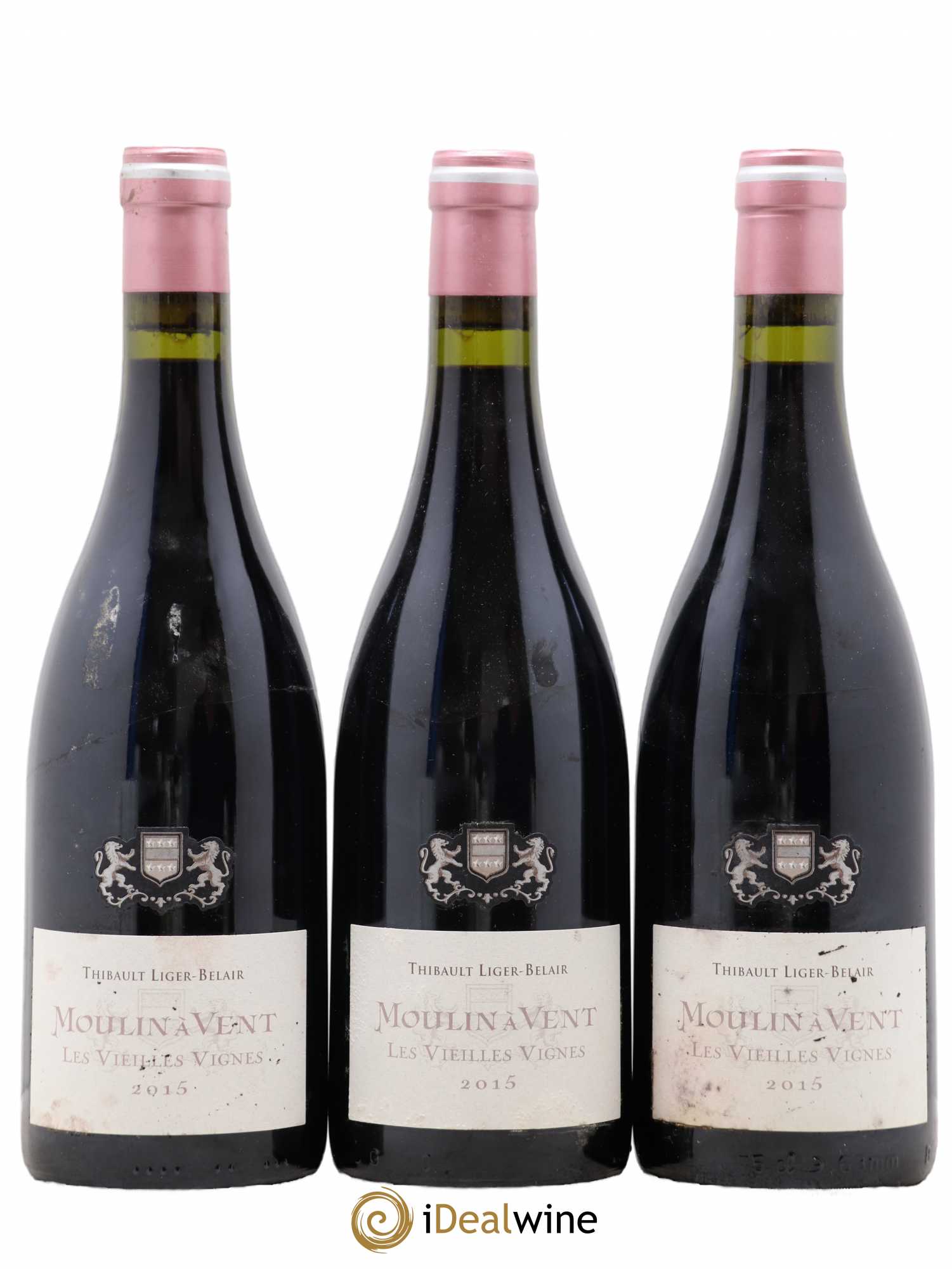 Moulin-à-Vent Les Vieilles Vignes Thibault Liger-Belair 2015 - Lot de 3 bouteilles - 0
