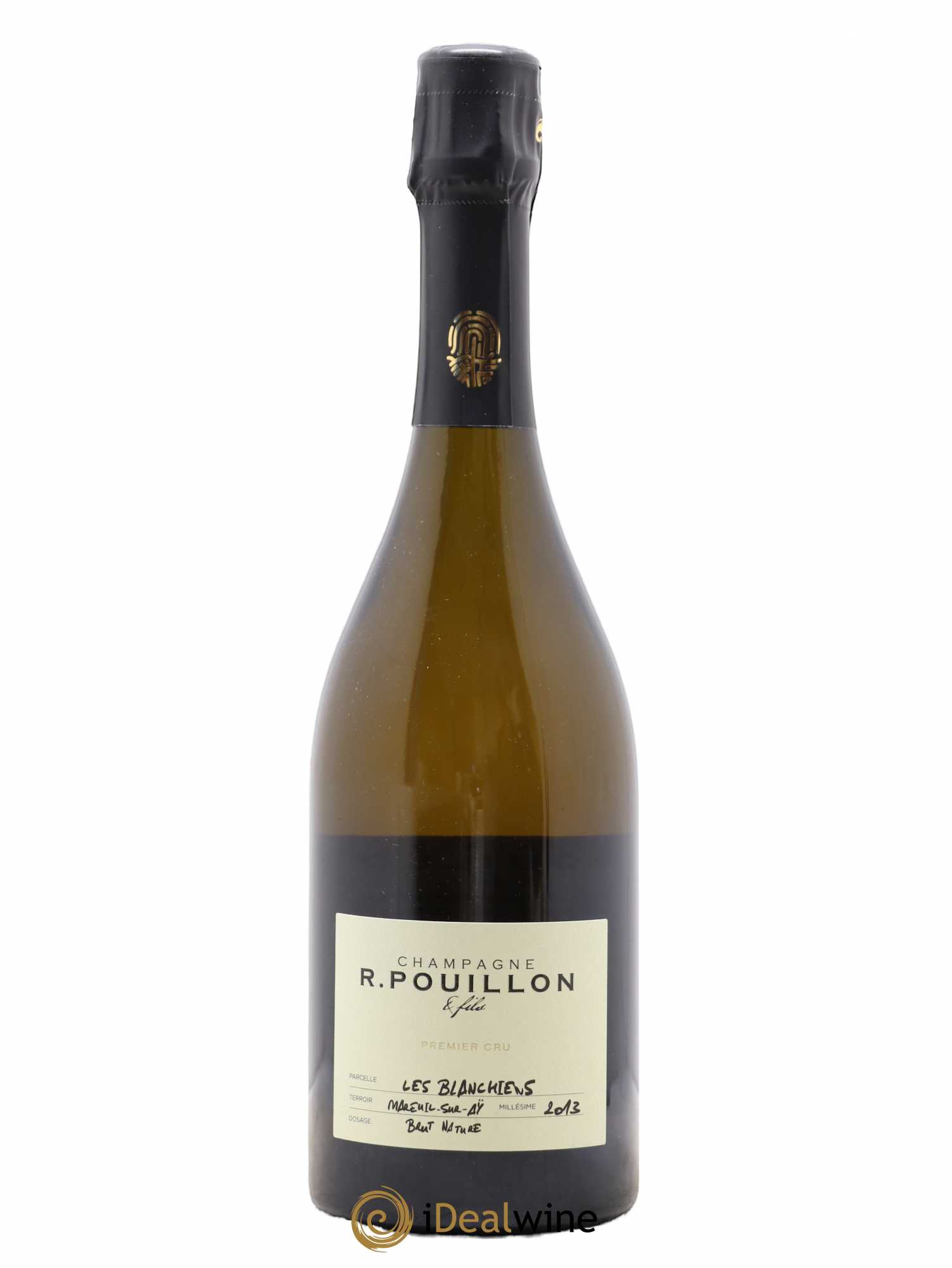 Les Blanchiens 1er Cru Brut Nature R. Pouillon & fils 2013 - Lot de 1 bouteille - 0