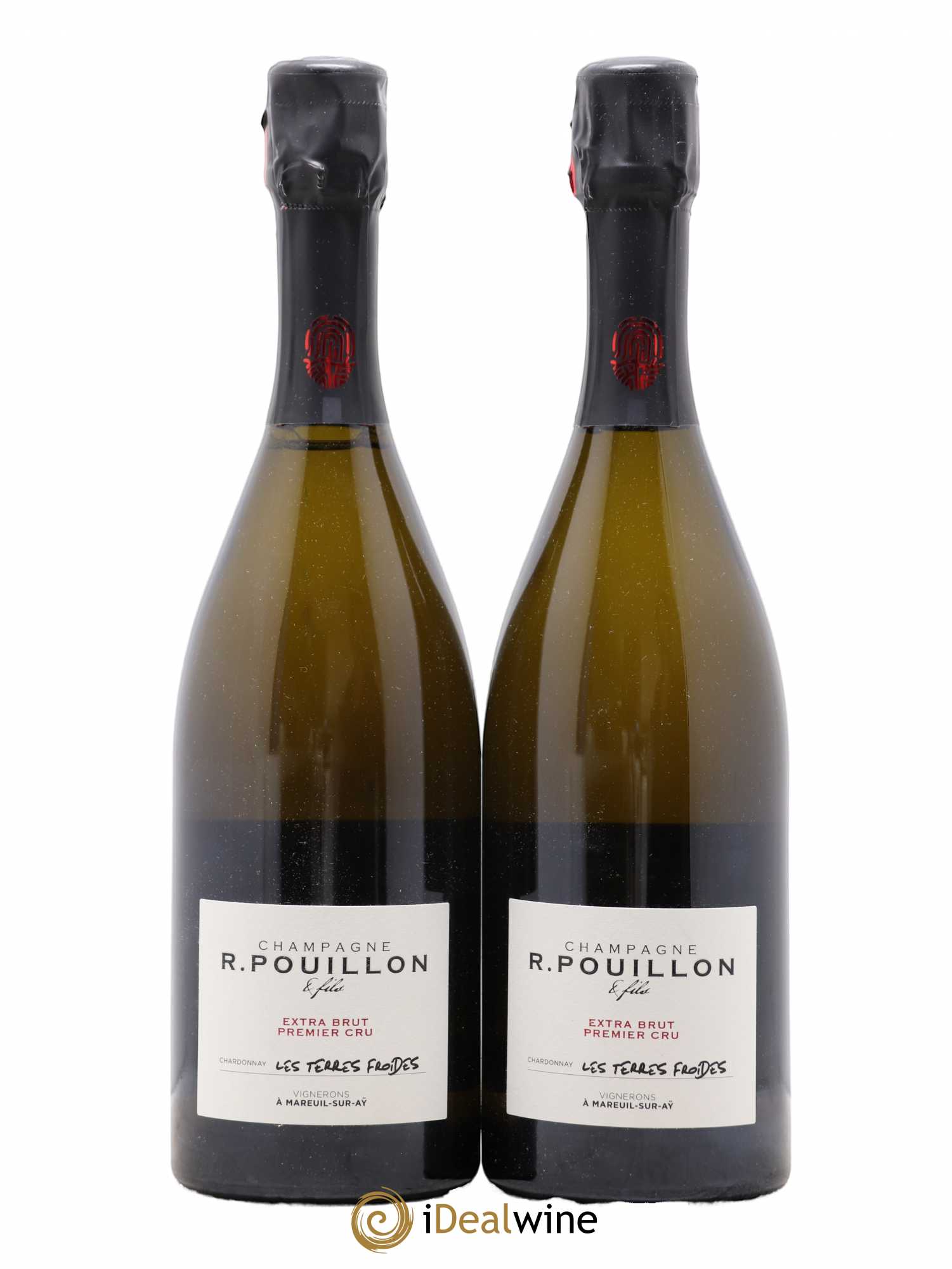 Les Terres Froides 1er Cru Extra-Brut R. Pouillon & fils 2016 - Lot de 2 bouteilles - 0