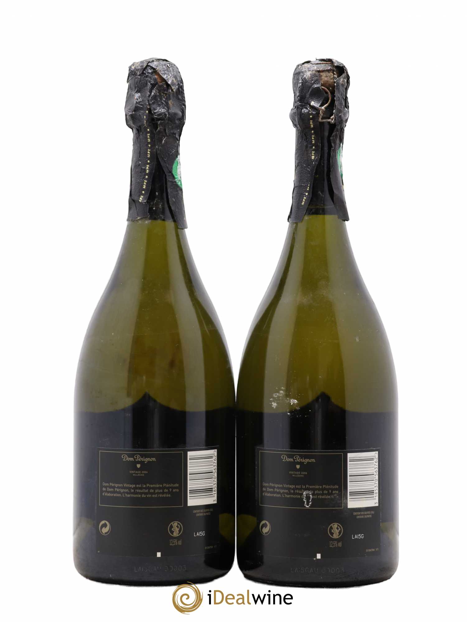 Brut Dom Pérignon 2006 - Lot de 2 bouteilles - 1