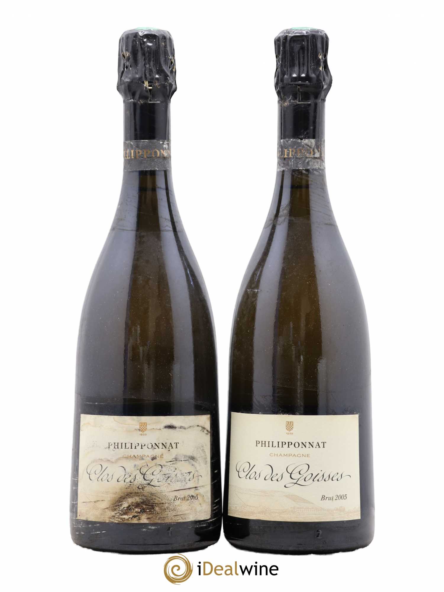 Clos des Goisses Philipponnat 2005 - Lot de 2 bouteilles - 0