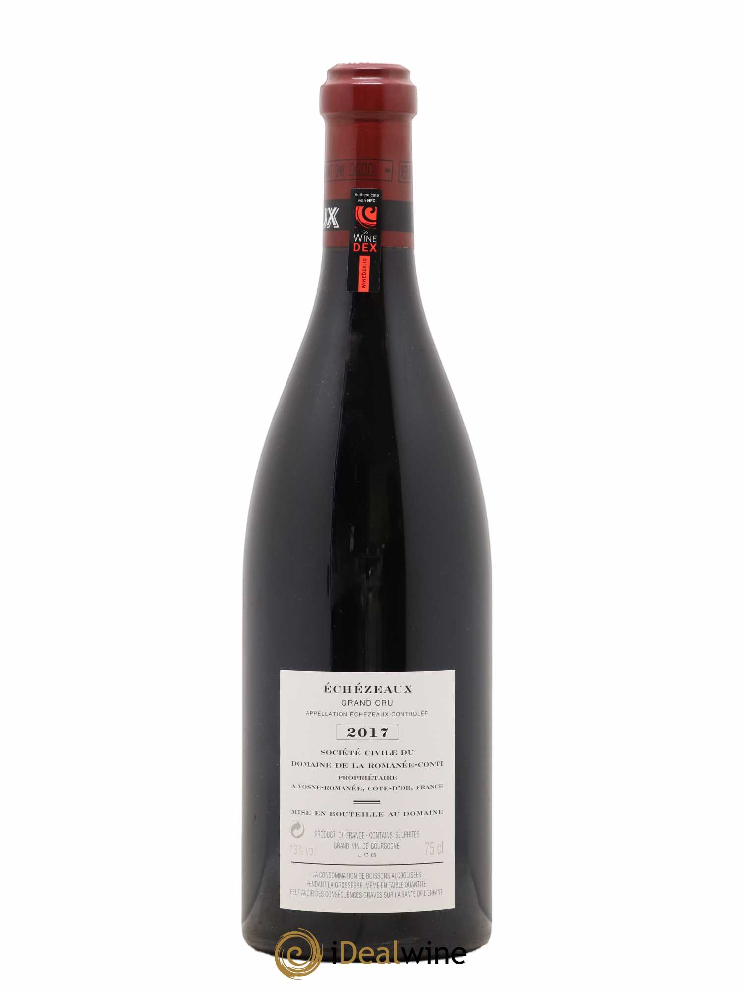 Echezeaux Grand Cru Domaine de la Romanée-Conti 2017 - Lot de 1 bouteille - 1