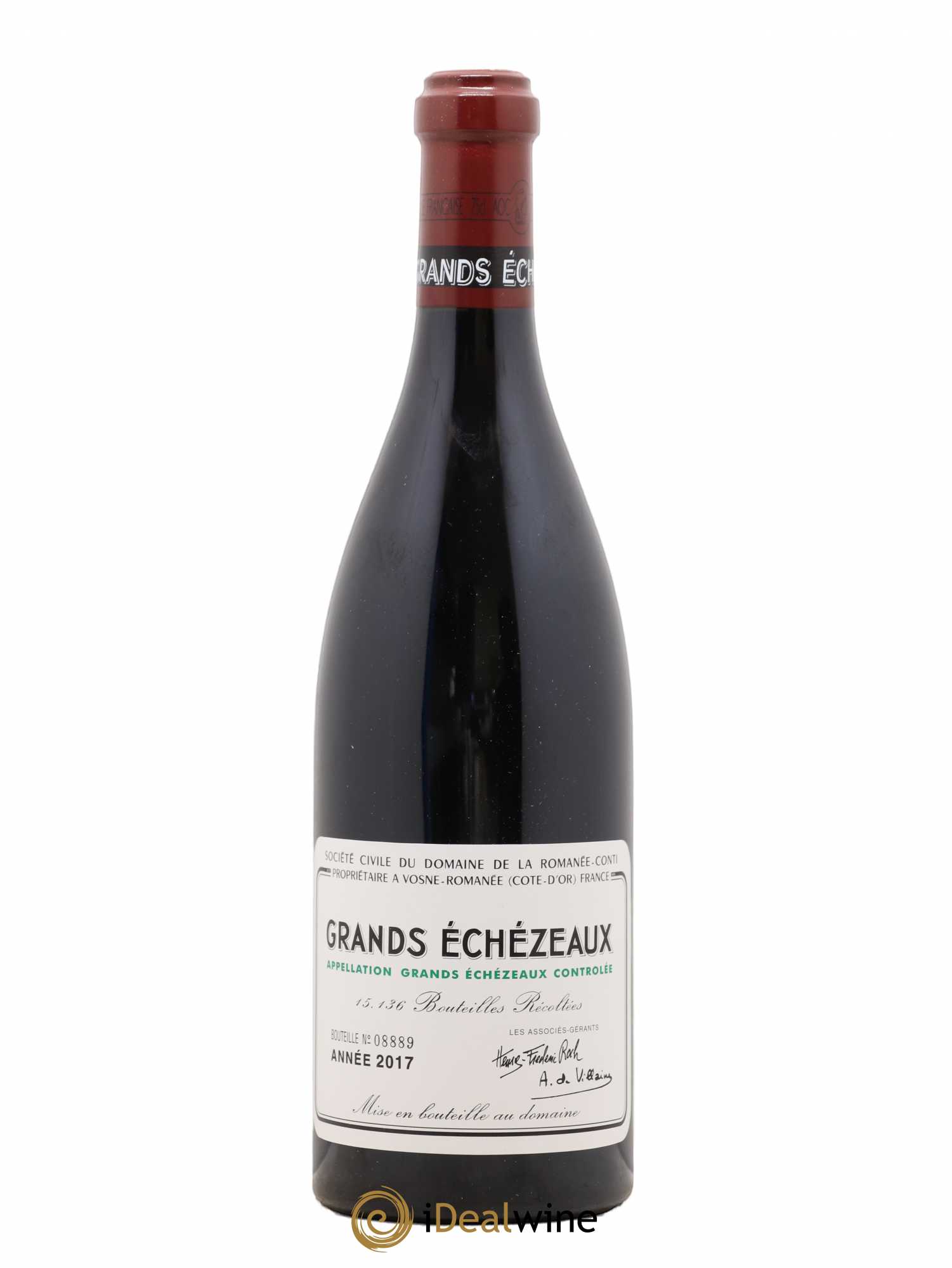 Grands-Echezeaux Grand Cru Domaine de la Romanée-Conti 2017 - Lot de 1 bouteille - 0