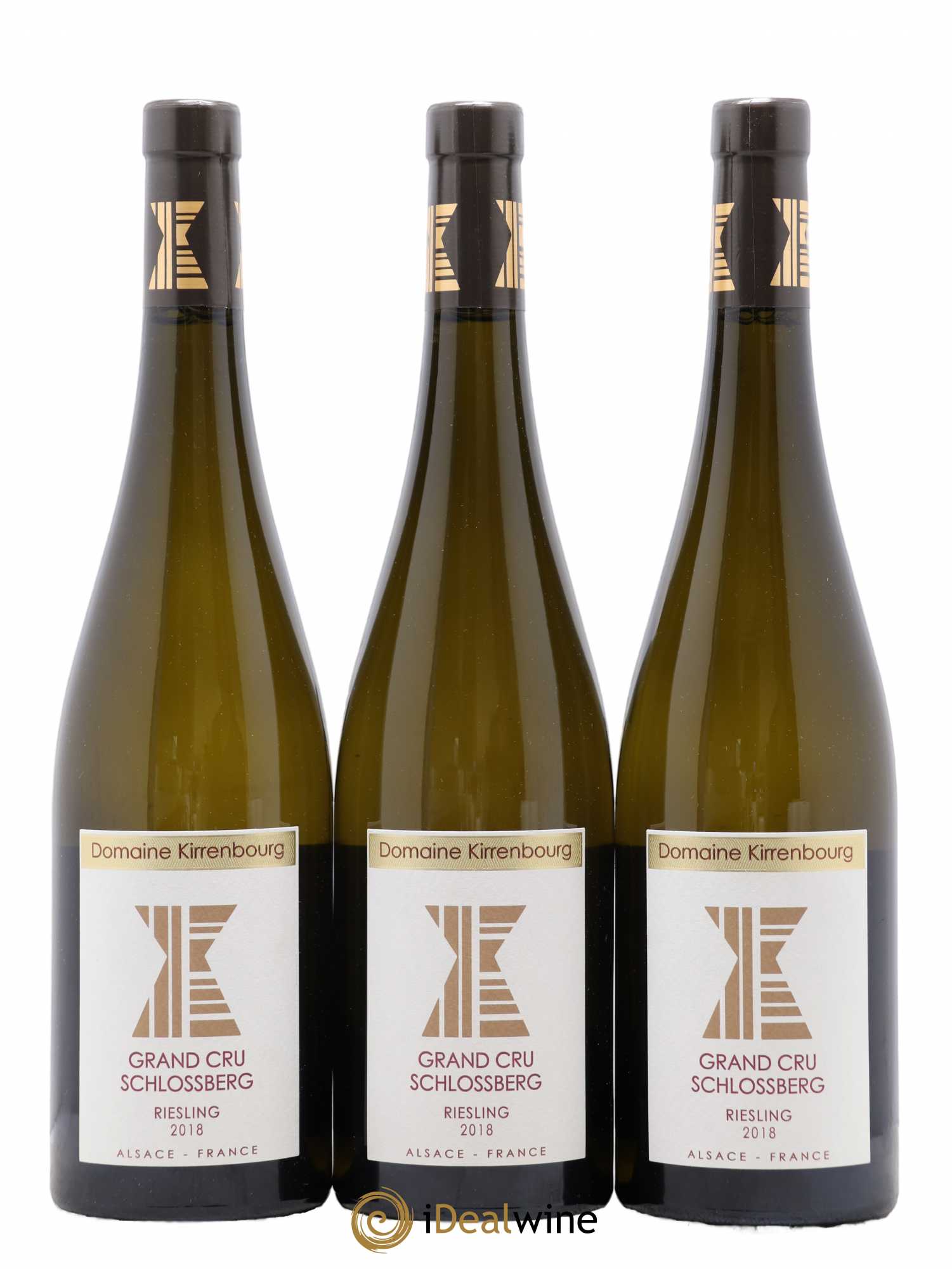 Riesling Grand Cru Schlossberg Kirrenbourg (sans prix de réserve) 2018 - Posten von 3 Flaschen - 0