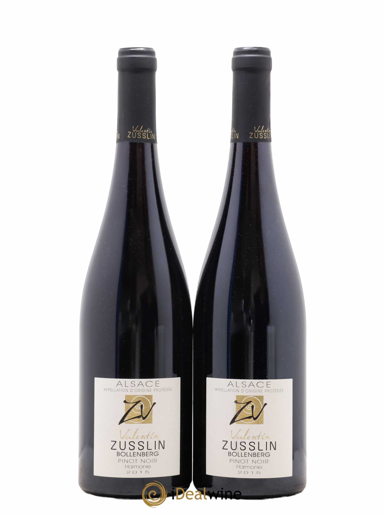 Alsace Pinot Noir Bollenberg Harmonie Valentin Zusslin (Domaine) 2015 - Lot de 2 bouteilles - 0