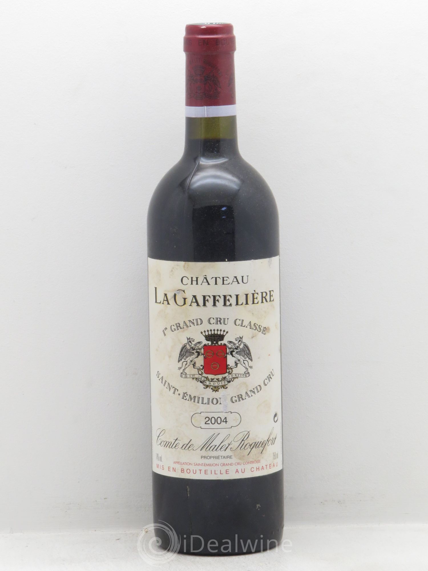 Château la Gaffelière 1er Grand Cru Classé B 2004 - Lot de 1 bouteille - 0