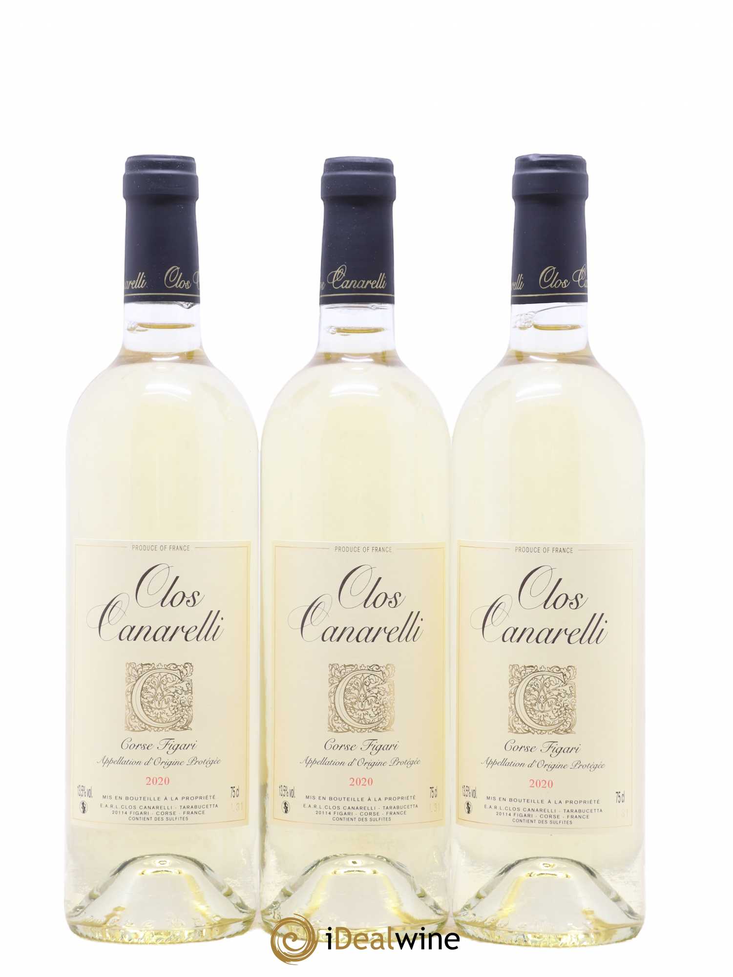 Figari Clos Canarelli 2020 - Lot de 3 bouteilles - 0