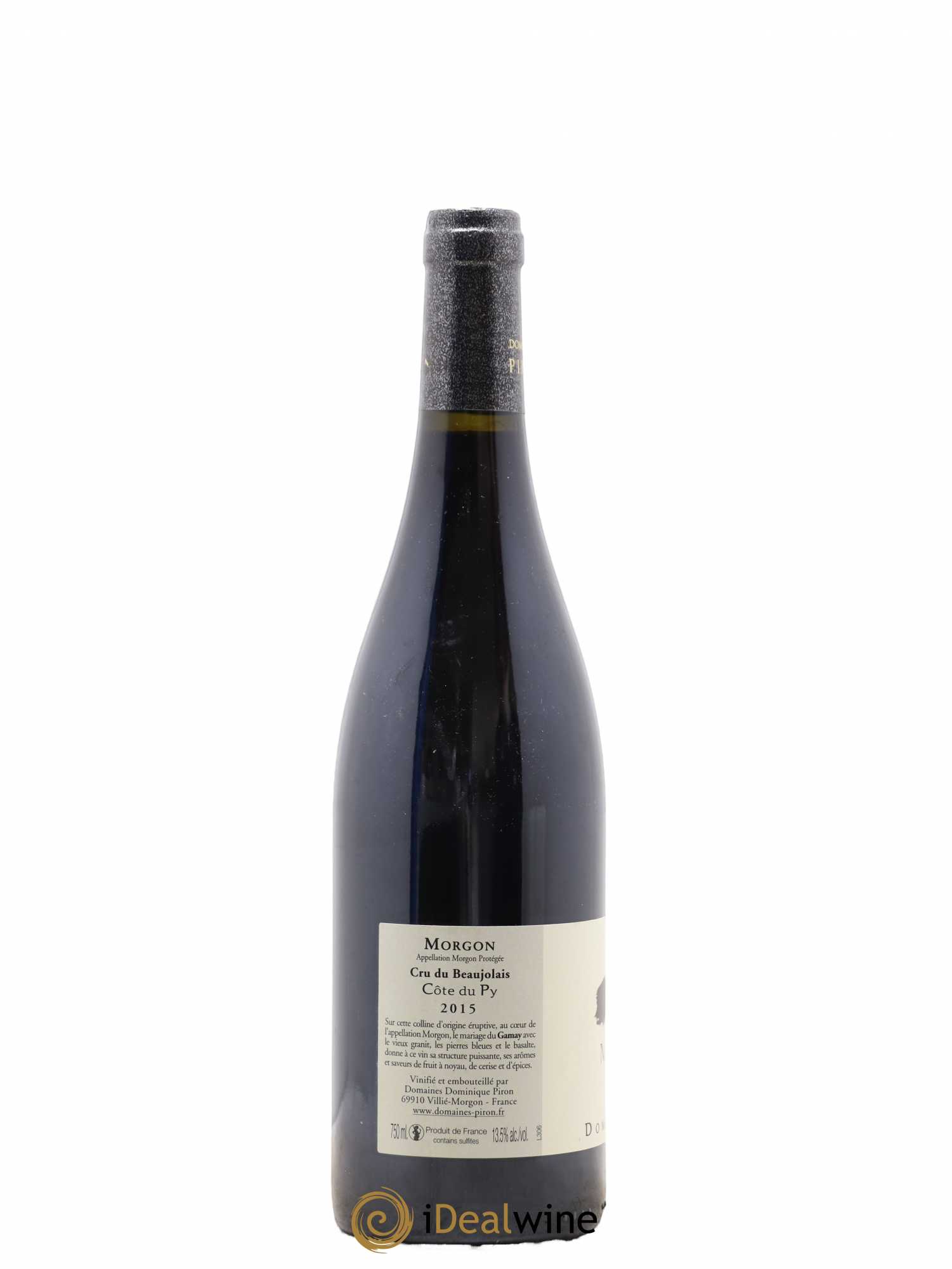 Morgon Côte du Py Dominique Piron (Domaine) 2015 - Lot de 1 bouteille - 1