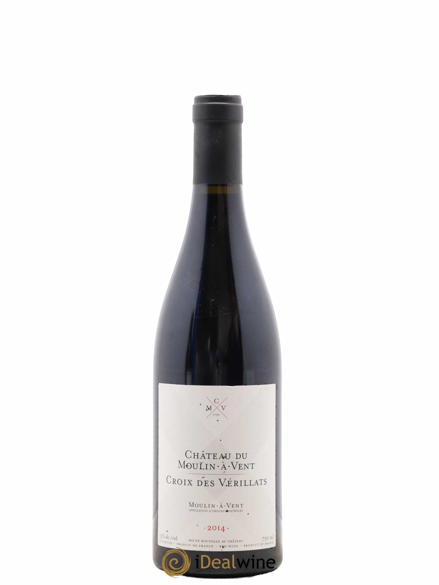 Moulin-à-Vent Croix des Vérillats Château du Moulin à Vent (sans prix de réserve) 2014 - Lot de 1 bouteille - 0