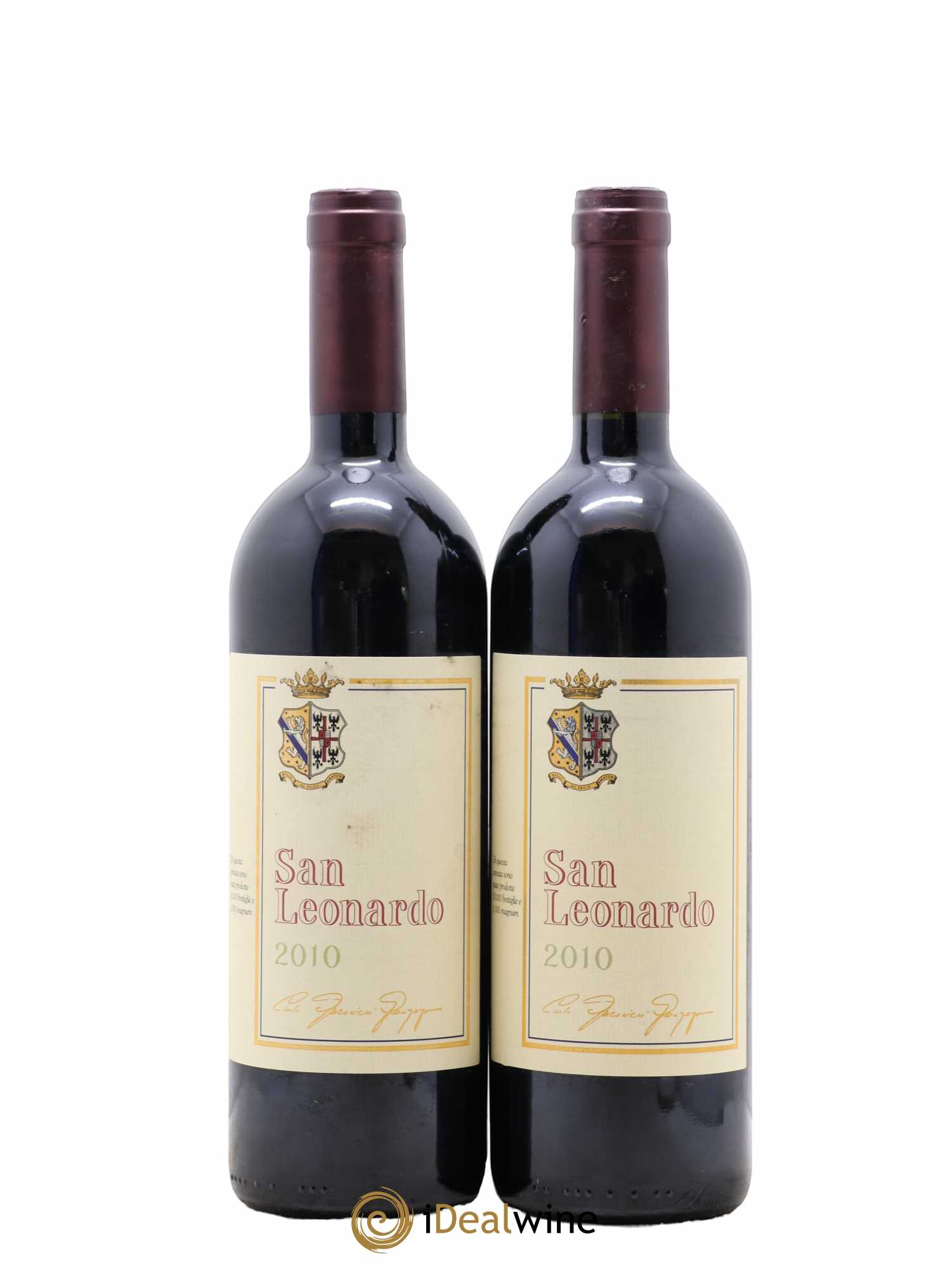 Italie Vigneti Delle Dolomiti San Leonardo 2010 - Posten von 2 Flaschen - 0